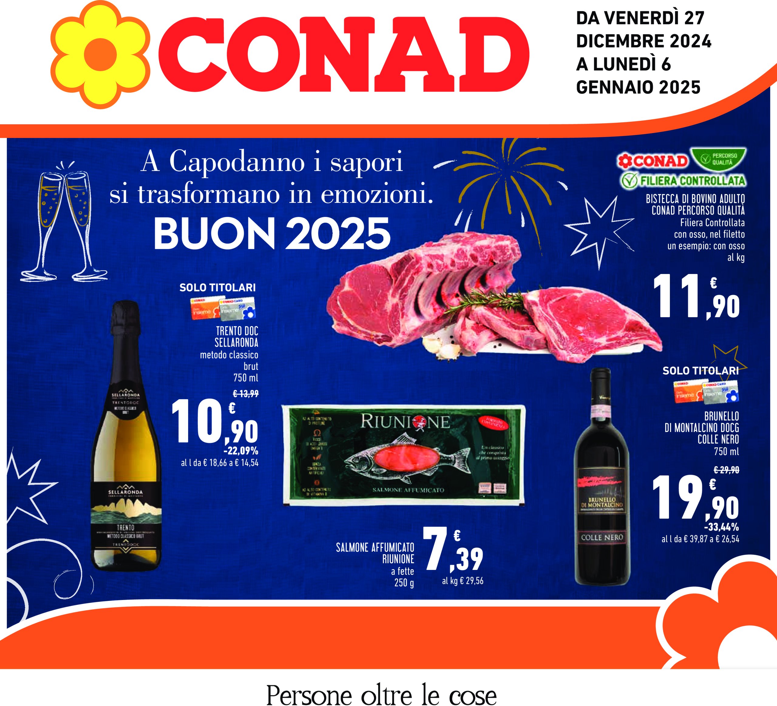 conad - Volantino Conad valido dal 27/12 al 06/01