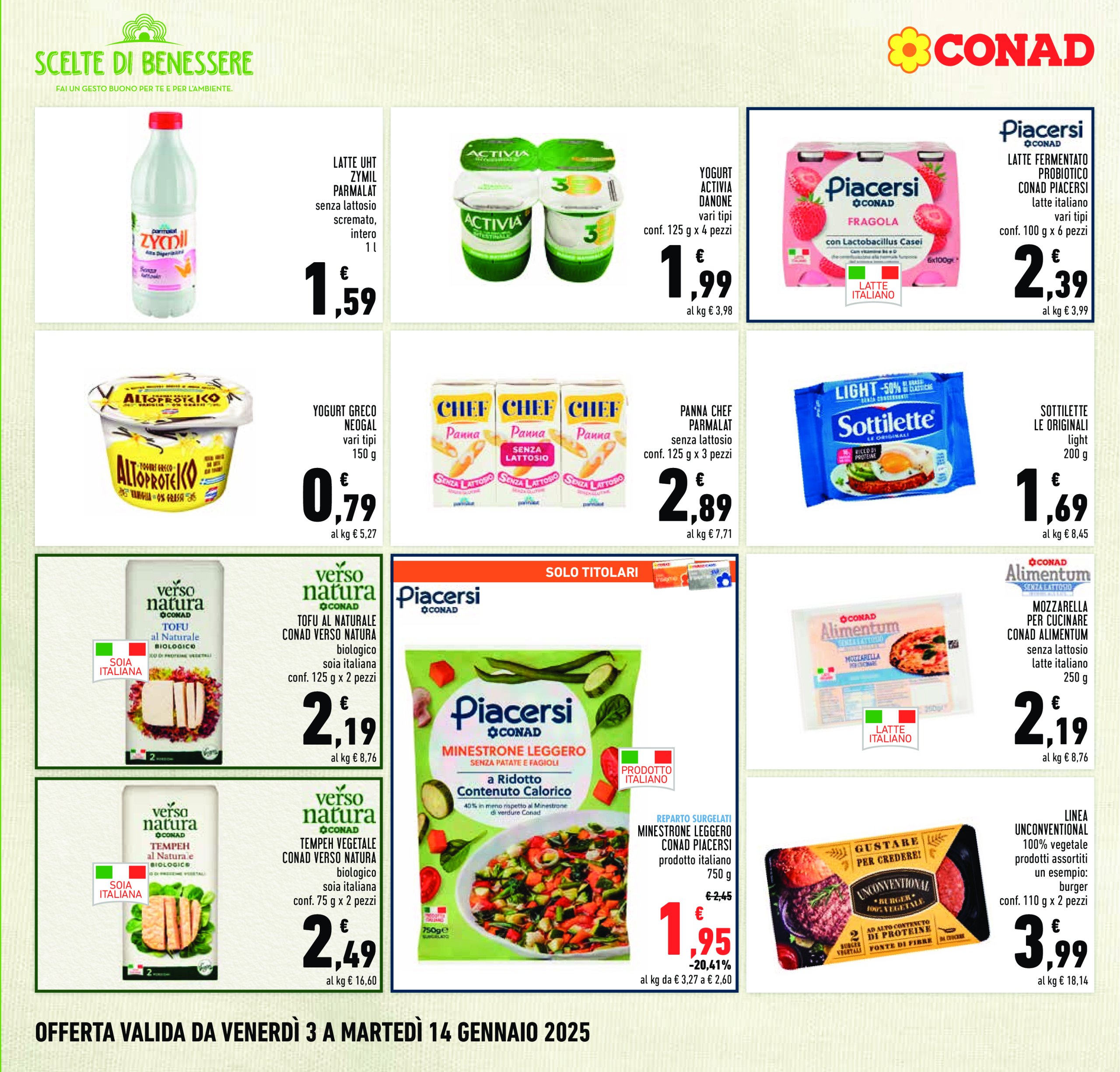 conad - Volantino Conad valido dal 03/01 al 14/01 - page: 8