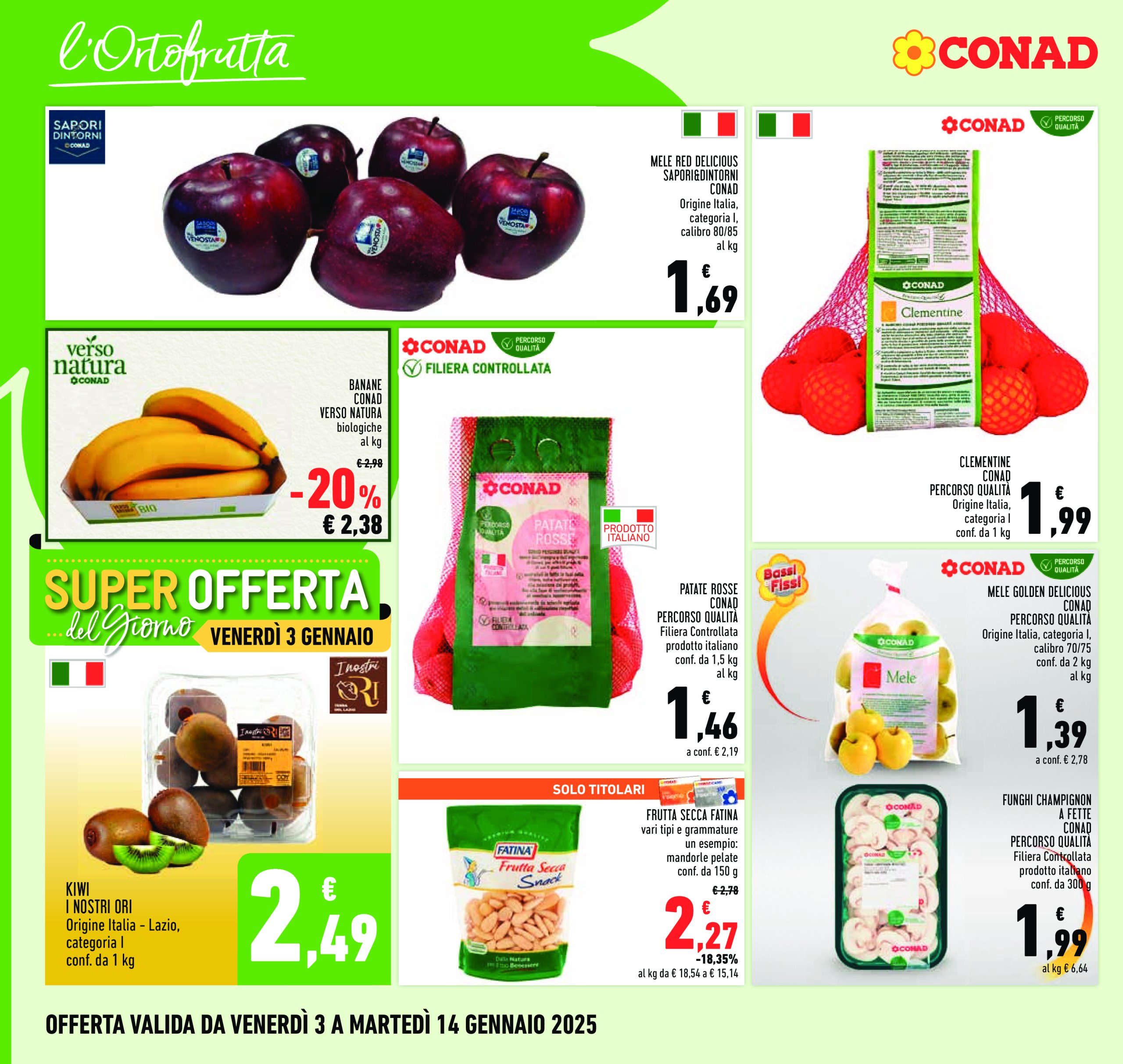 conad - Volantino Conad valido dal 03/01 al 14/01 - page: 4