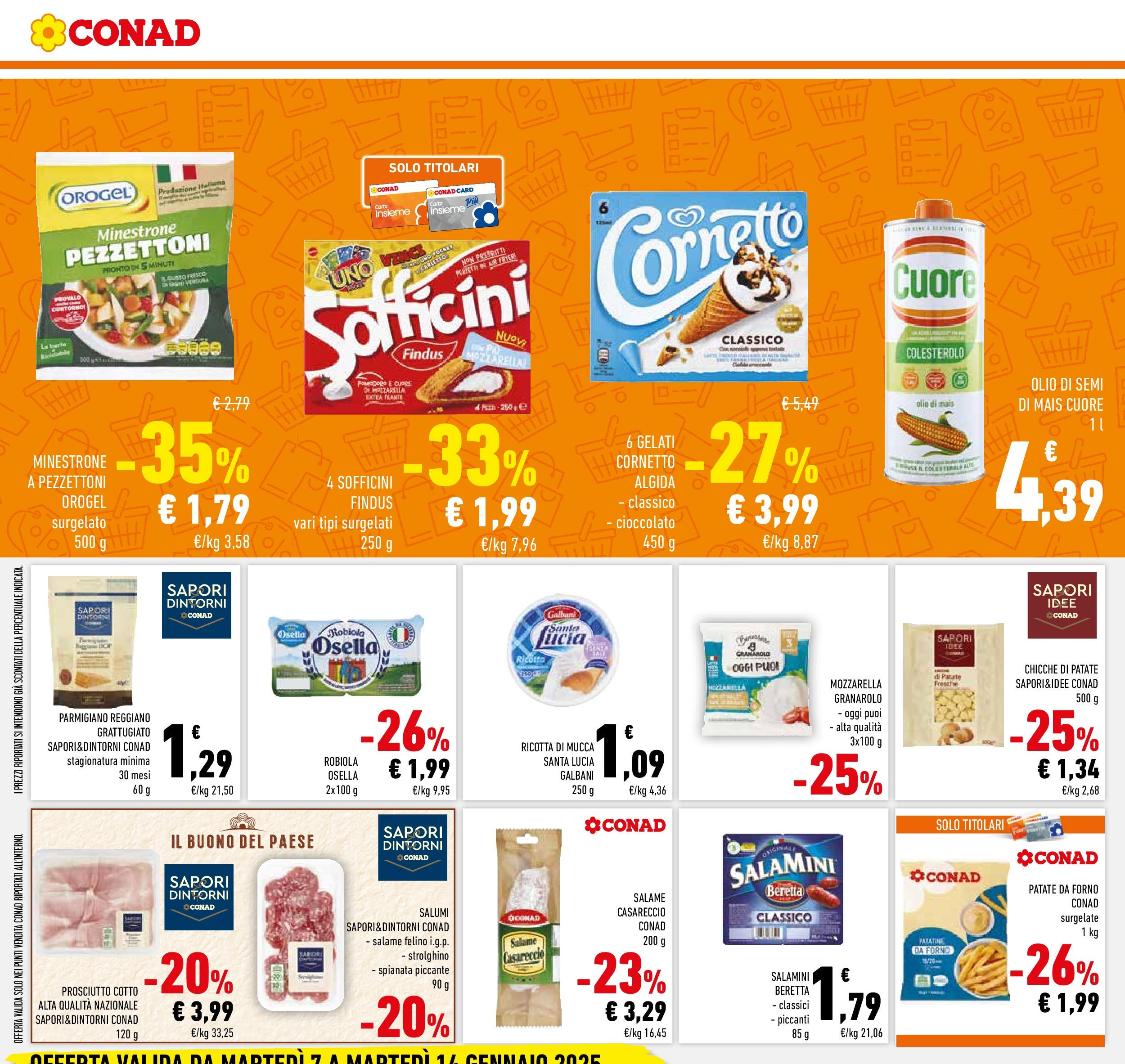 conad - Volantino Conad - Prendi 2, paghi 1 valido dal 07/01 al 14/01 - page: 6