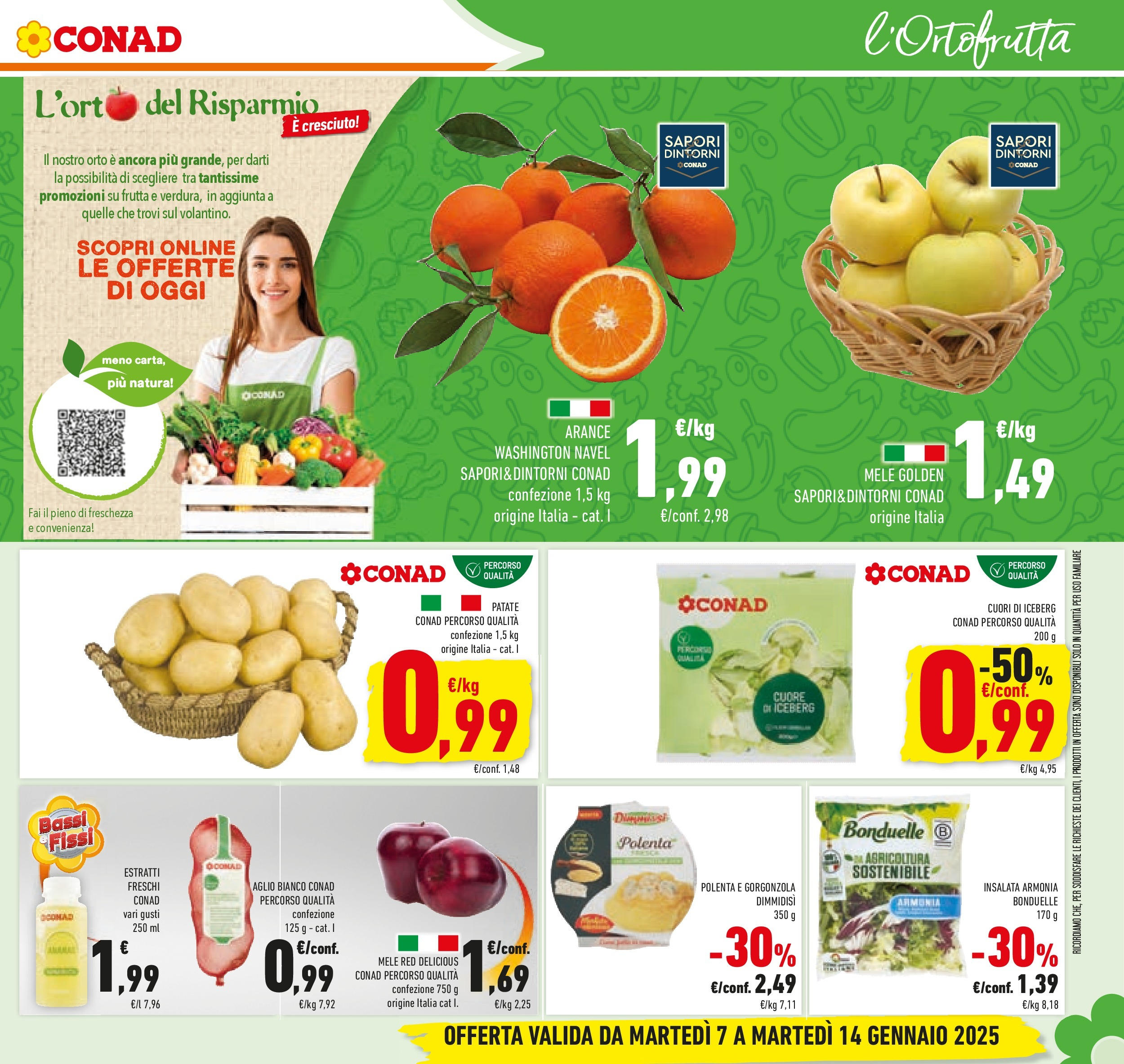 conad - Volantino Conad - Prendi 2, paghi 1 valido dal 07/01 al 14/01 - page: 13