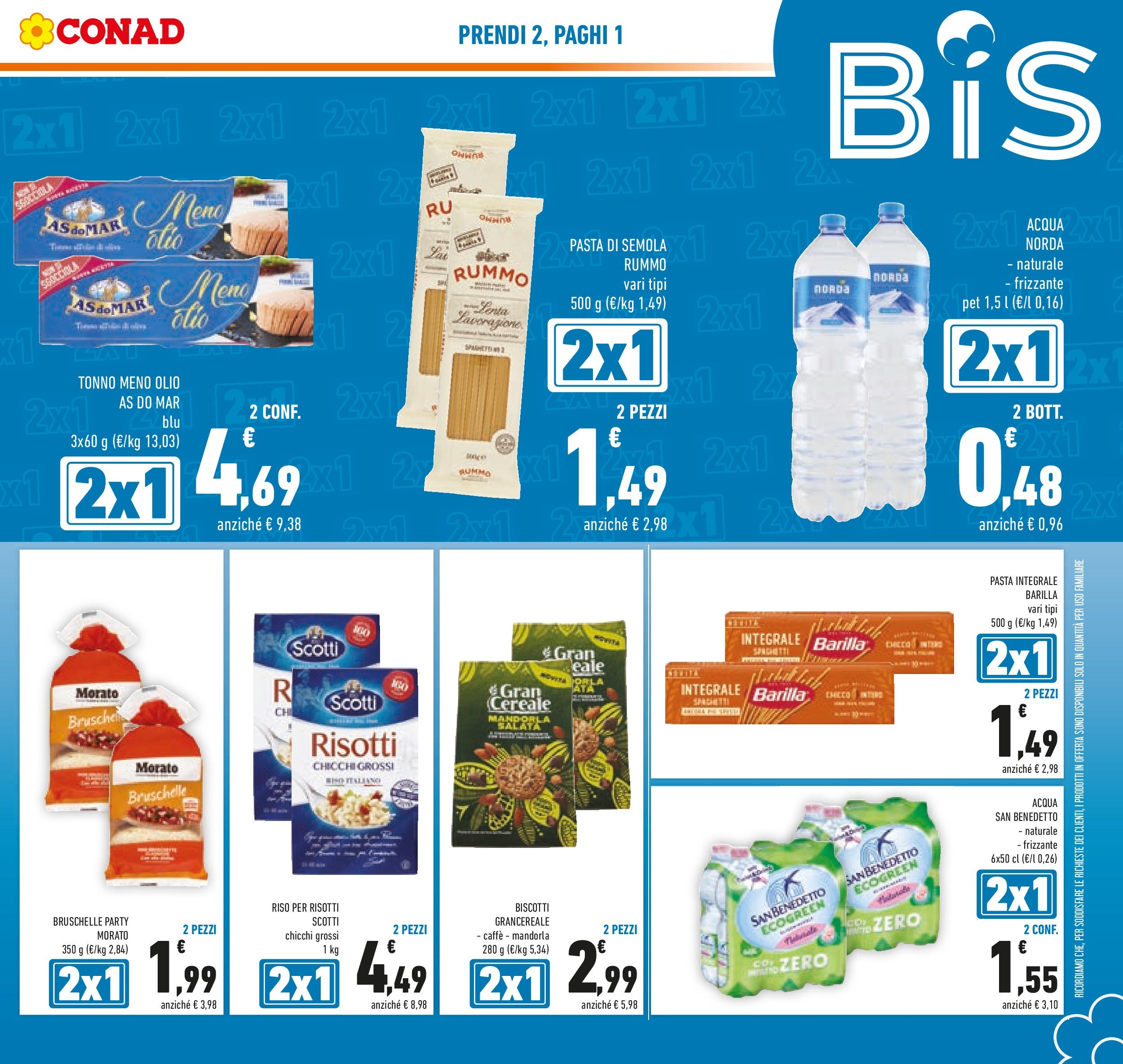 conad - Volantino Conad - Prendi 2, paghi 1 valido dal 07/01 al 14/01 - page: 3