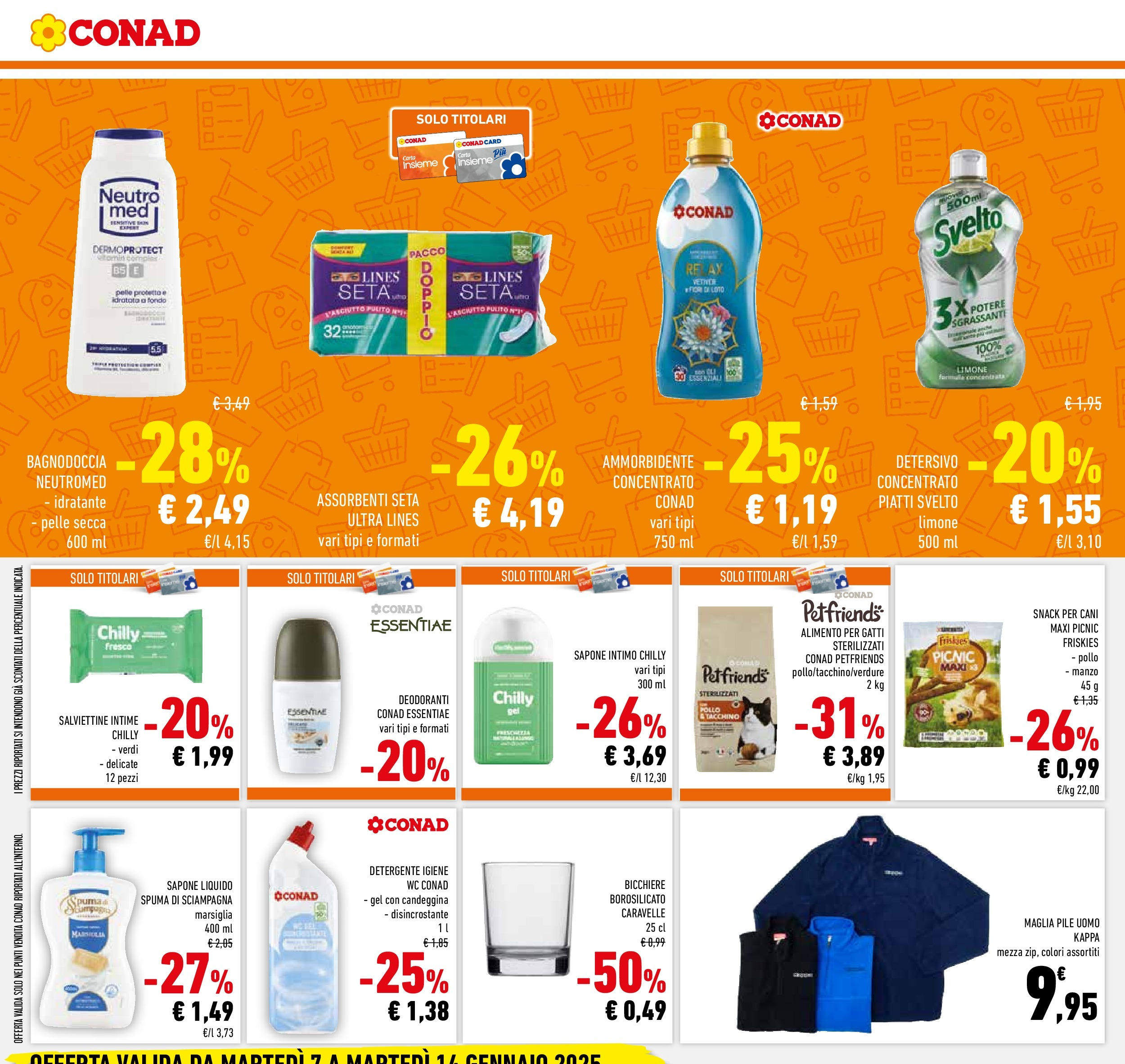 conad - Volantino Conad - Prendi 2, paghi 1 valido dal 07/01 al 14/01 - page: 10