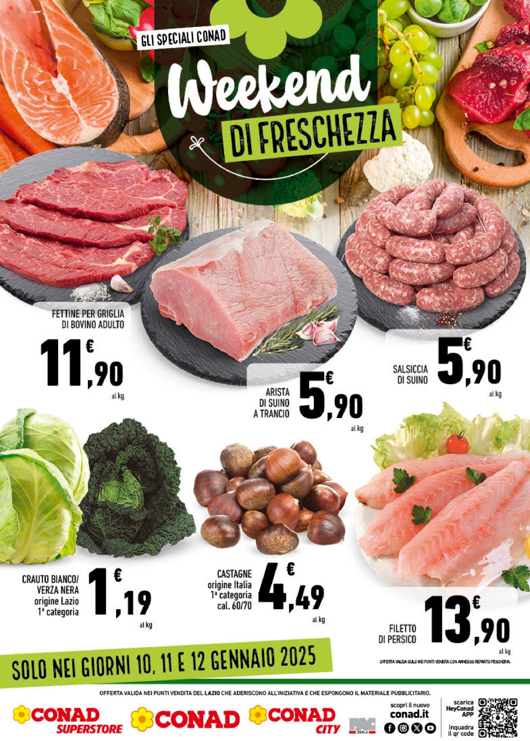 conad - Volantino Conad - Weekend di Freschezza valido dal 10/01 al 12/01 - page: 2