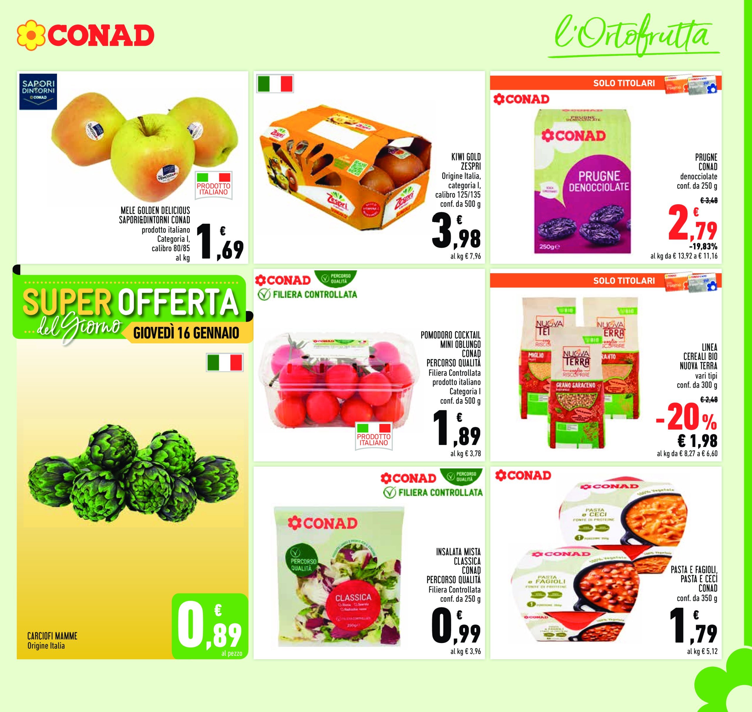 conad - Volantino Conad valido dal 15/01 al 28/01 - page: 15