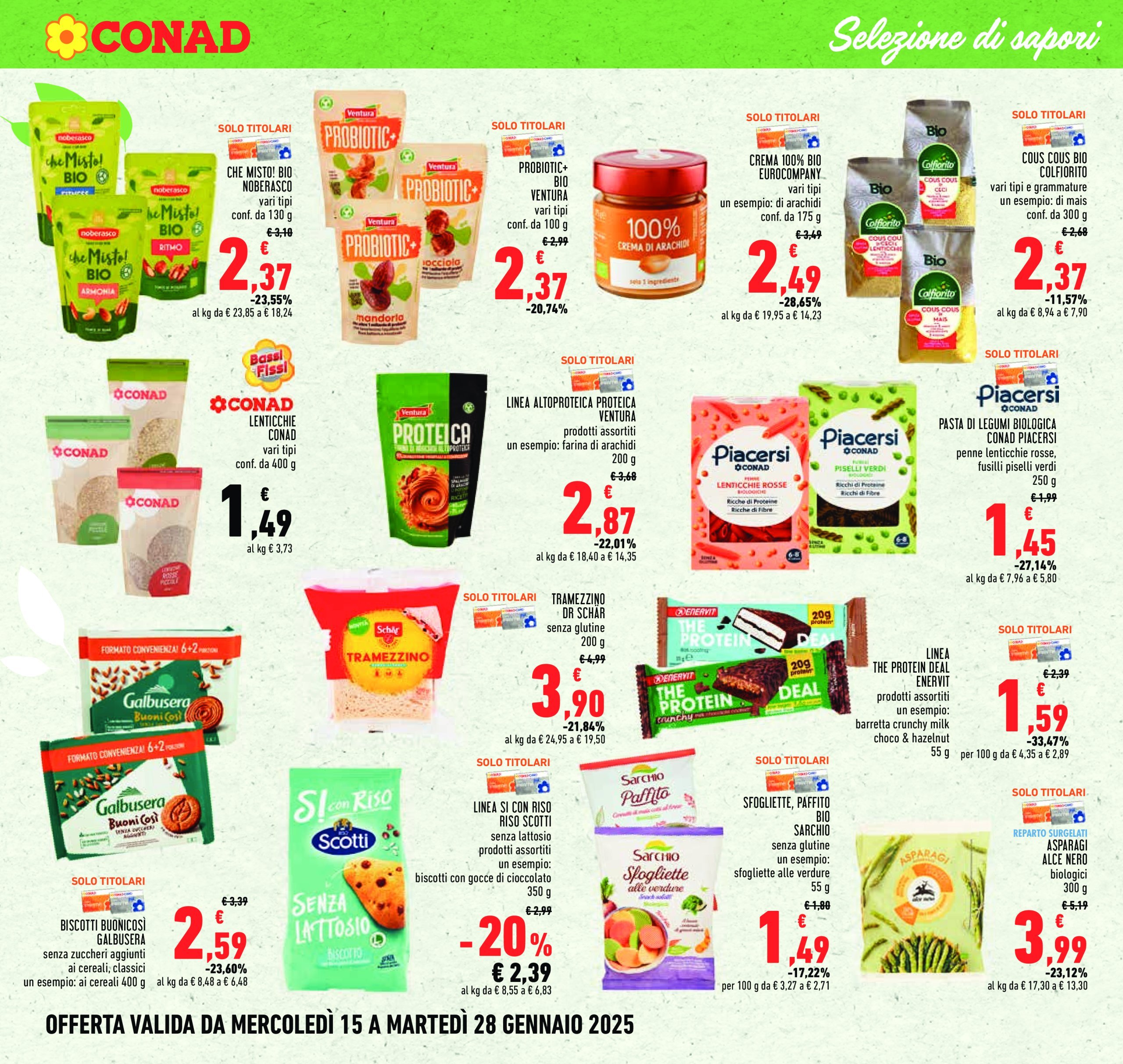 conad - Volantino Conad valido dal 15/01 al 28/01 - page: 6