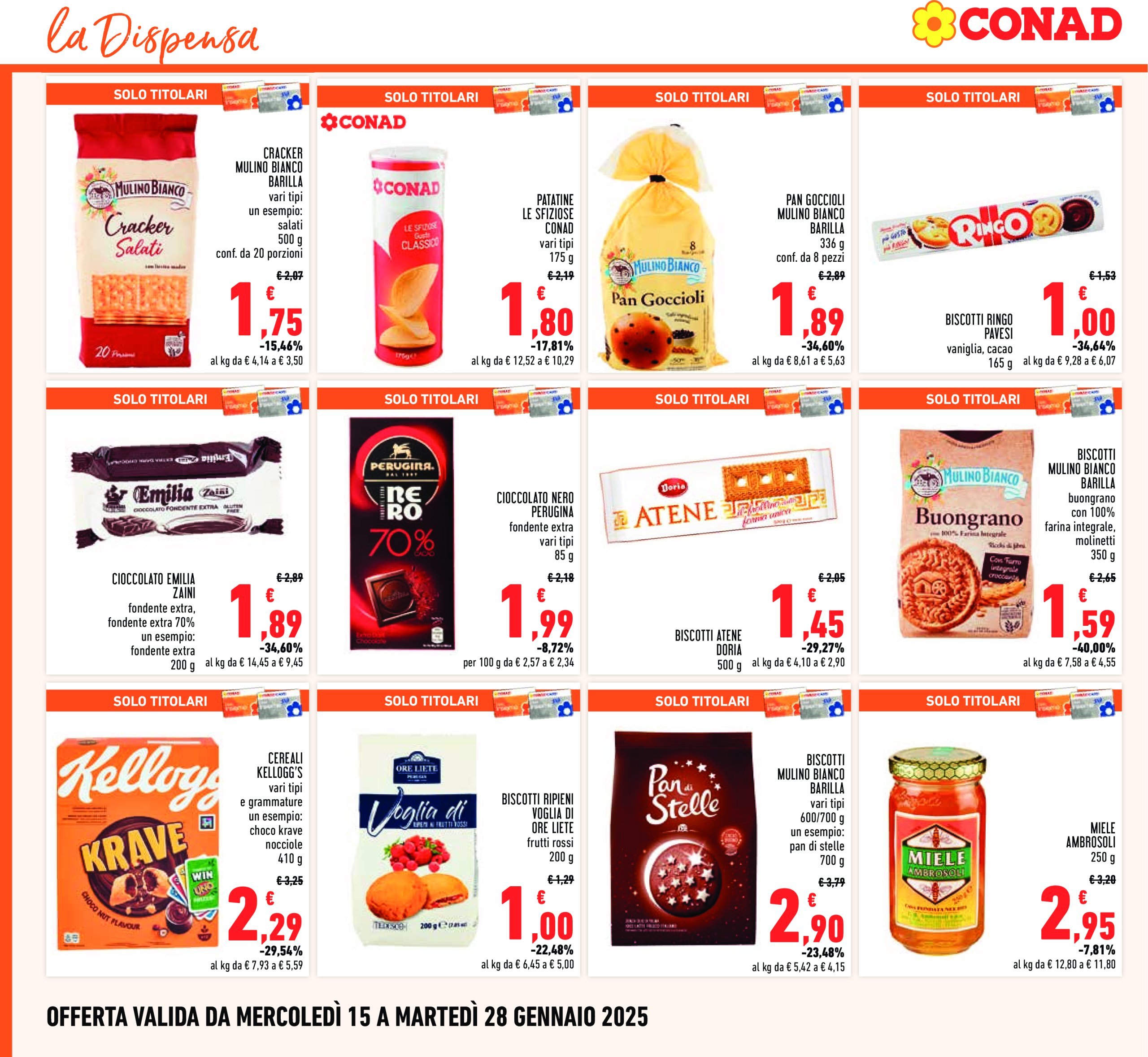 conad - Volantino Conad valido dal 15/01 al 28/01 - page: 22