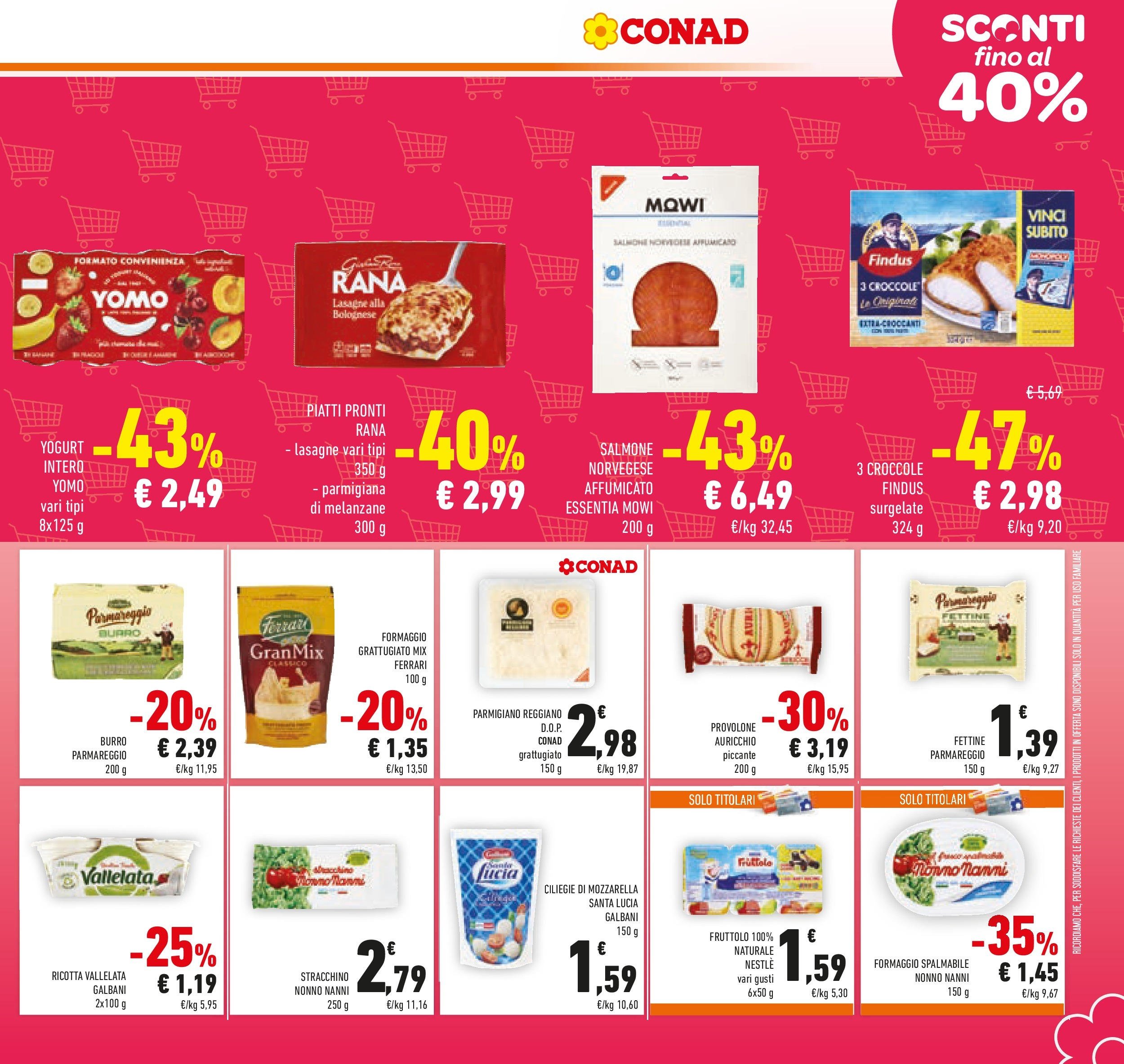 conad - Volantino Conad - Sconti fino al 40% valido dal 15/01 al 28/01 - page: 3