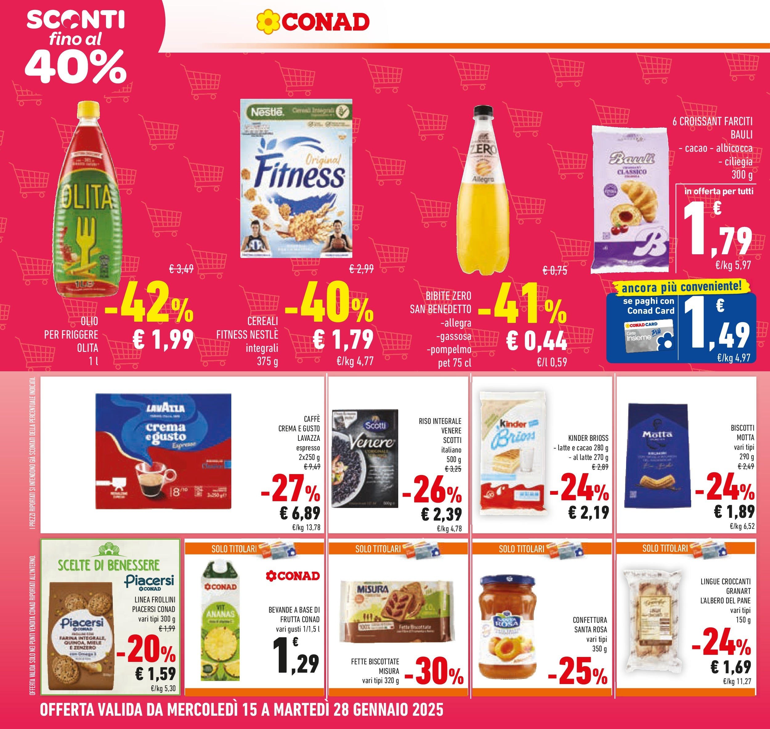 conad - Volantino Conad - Sconti fino al 40% valido dal 15/01 al 28/01 - page: 6