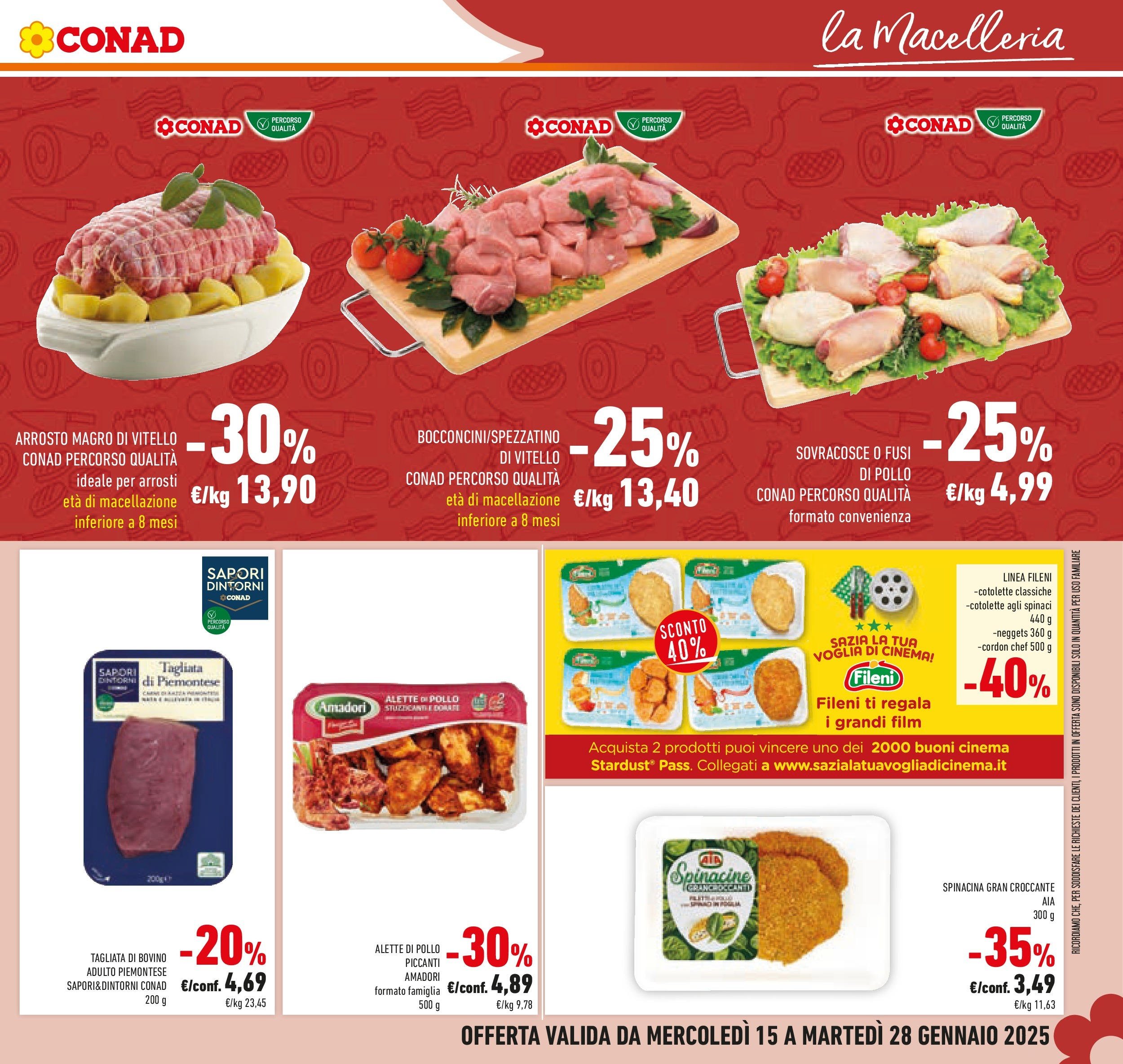 conad - Volantino Conad - Sconti fino al 40% valido dal 15/01 al 28/01 - page: 13