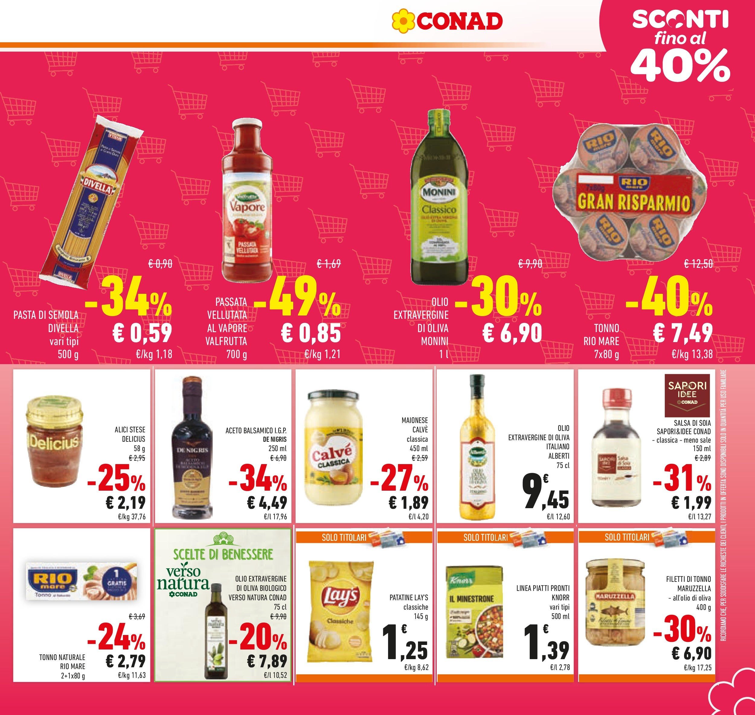 conad - Volantino Conad - Sconti fino al 40% valido dal 15/01 al 28/01 - page: 5