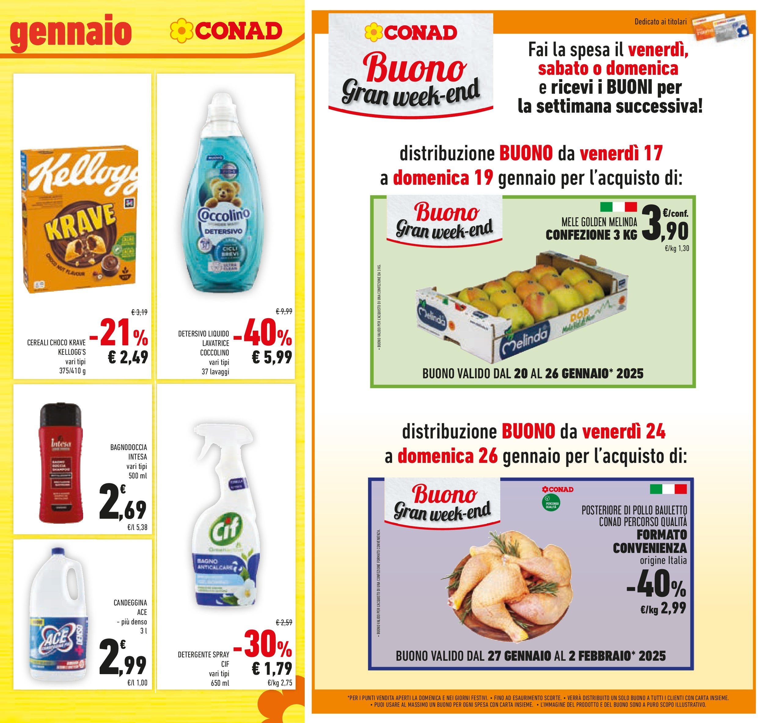 conad - Volantino Conad - Sconti fino al 40% valido dal 15/01 al 28/01 - page: 25