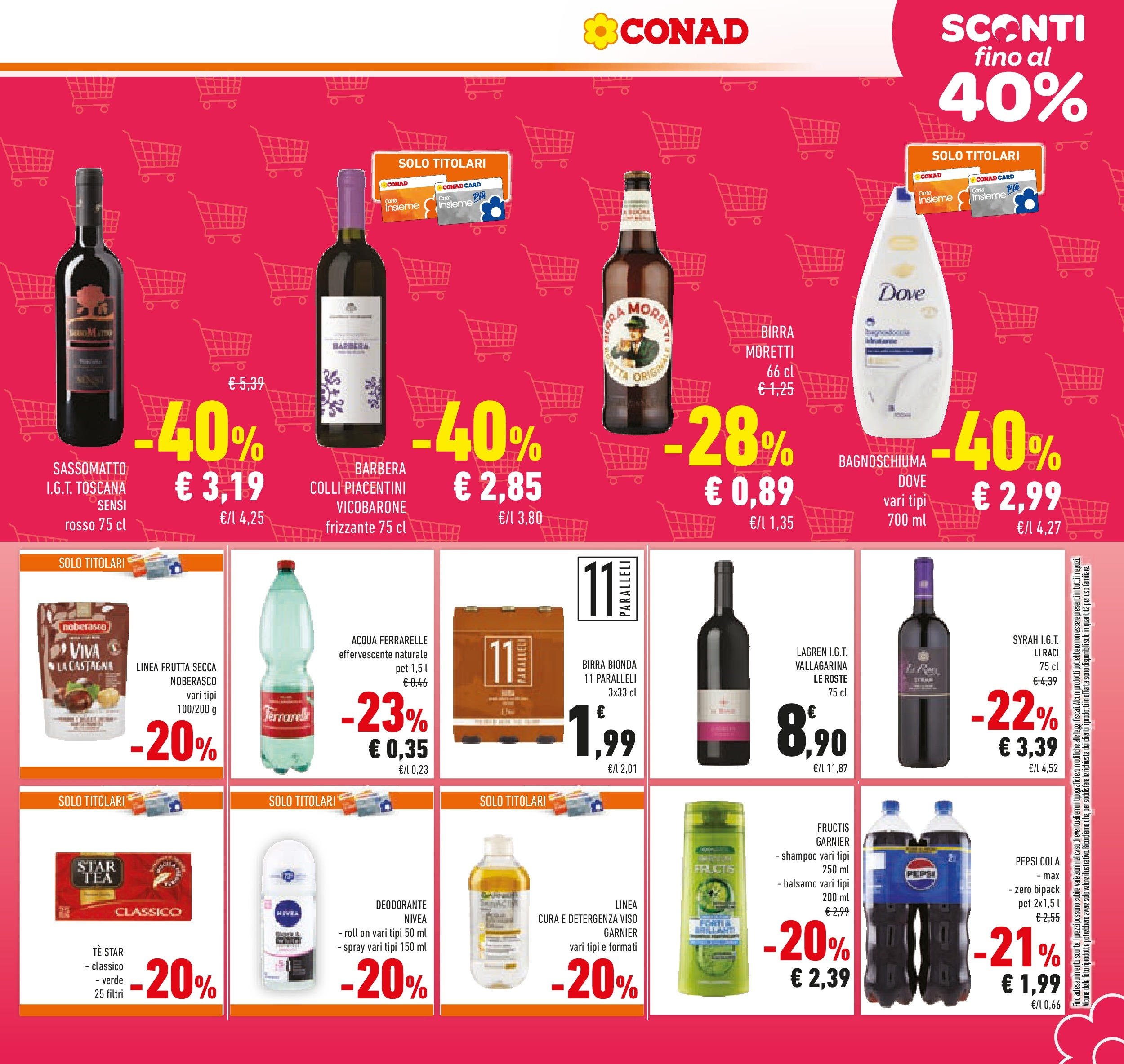 conad - Volantino Conad - Sconti fino al 40% valido dal 15/01 al 28/01 - page: 7