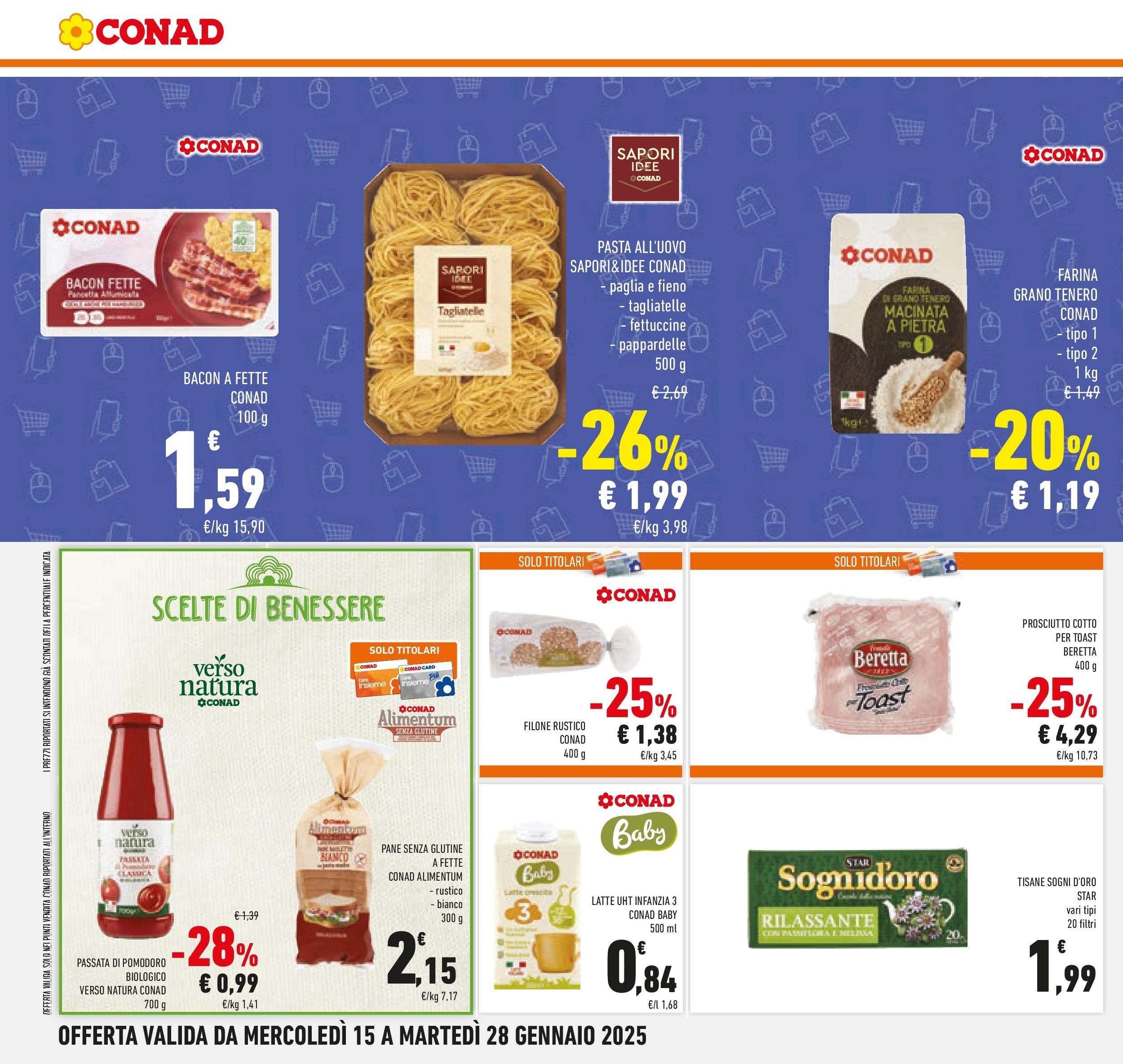 conad - Volantino Conad - Sconti fino al 40% valido dal 15/01 al 28/01 - page: 10