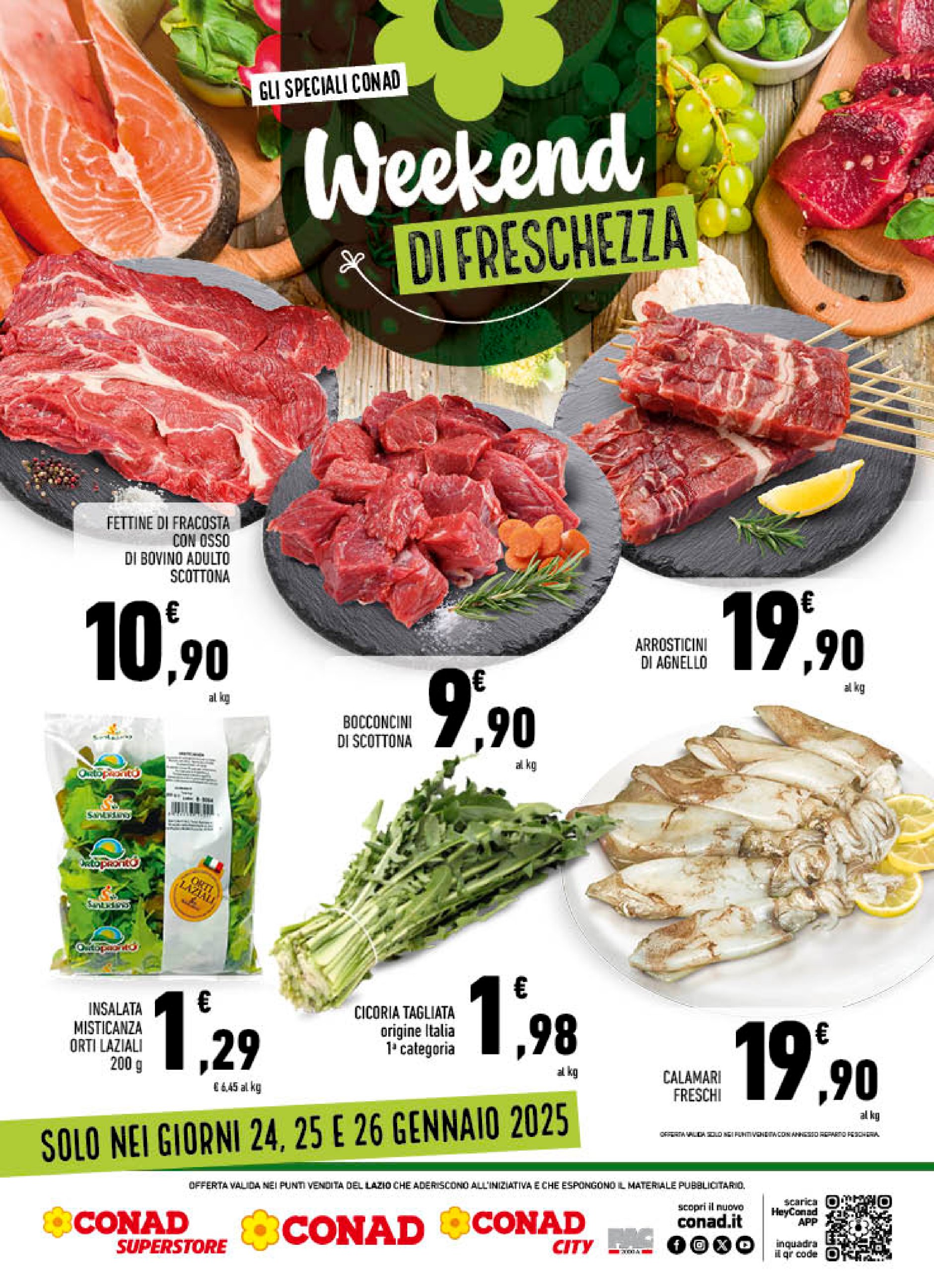 conad - Volantino Conad - Weekend di Freschezza valido dal 24/01 al 26/01 - page: 2