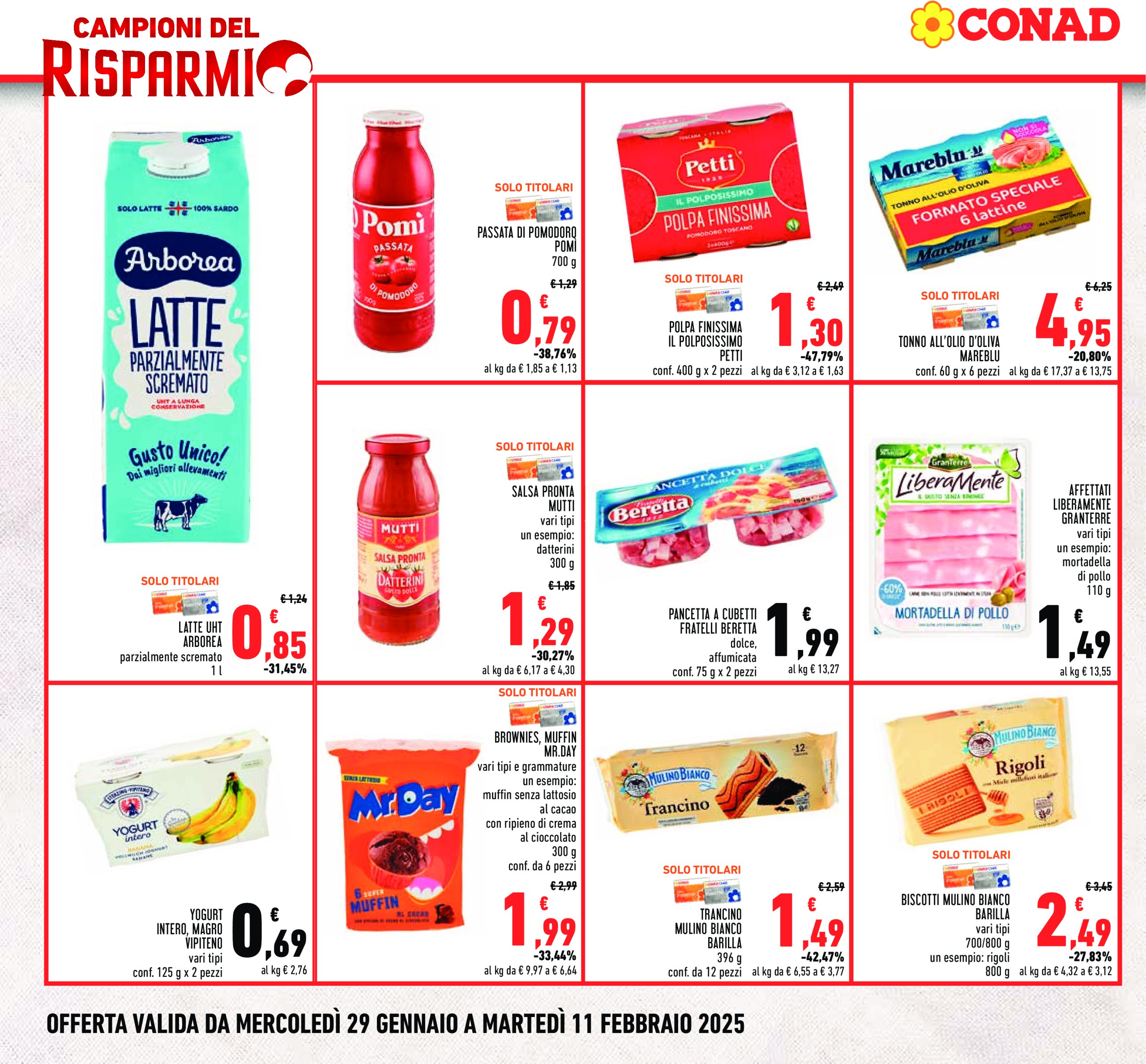 conad - Volantino Conad valido dal 29/01 al 11/02 - page: 2