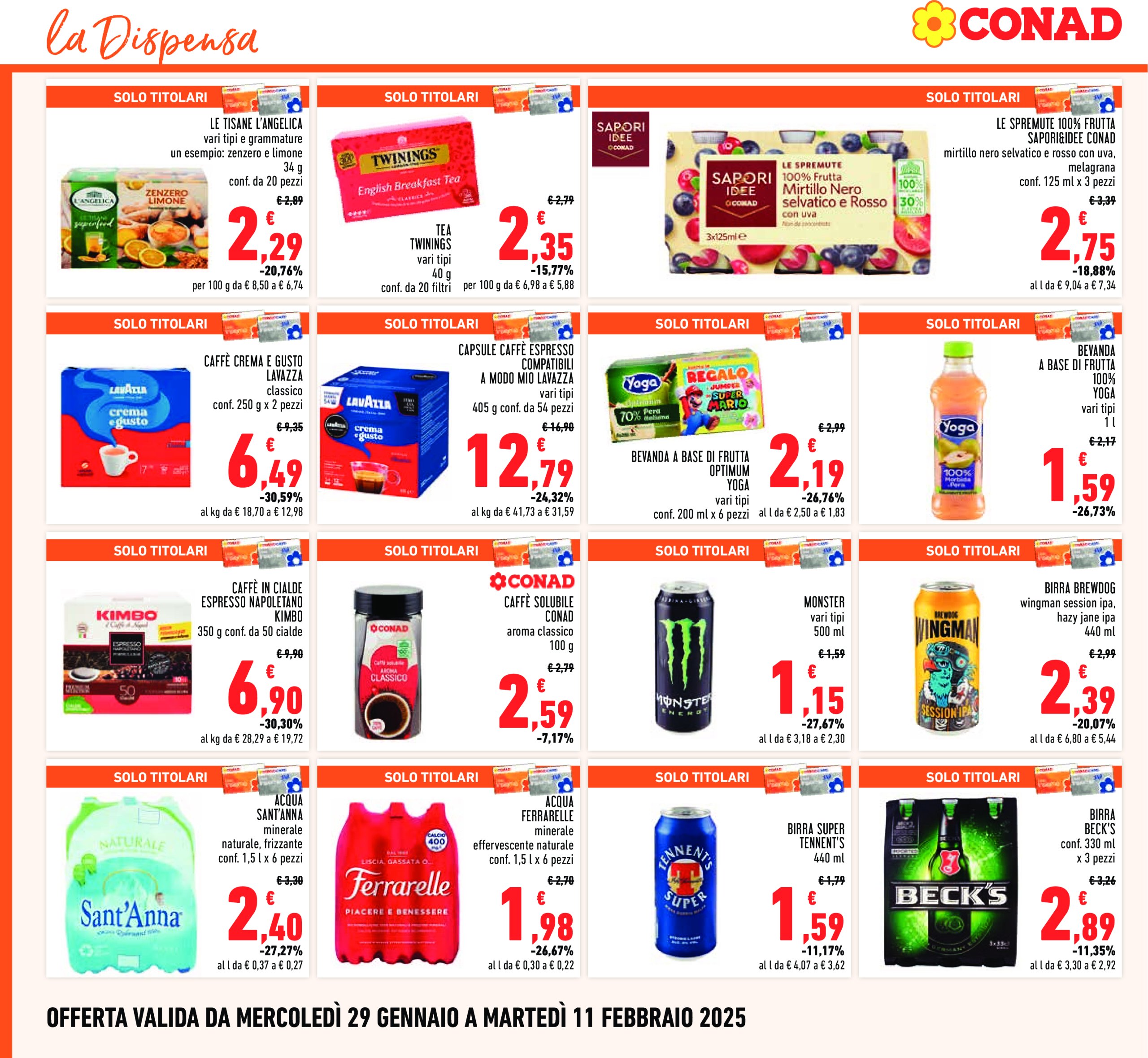 conad - Volantino Conad valido dal 29/01 al 11/02 - page: 18