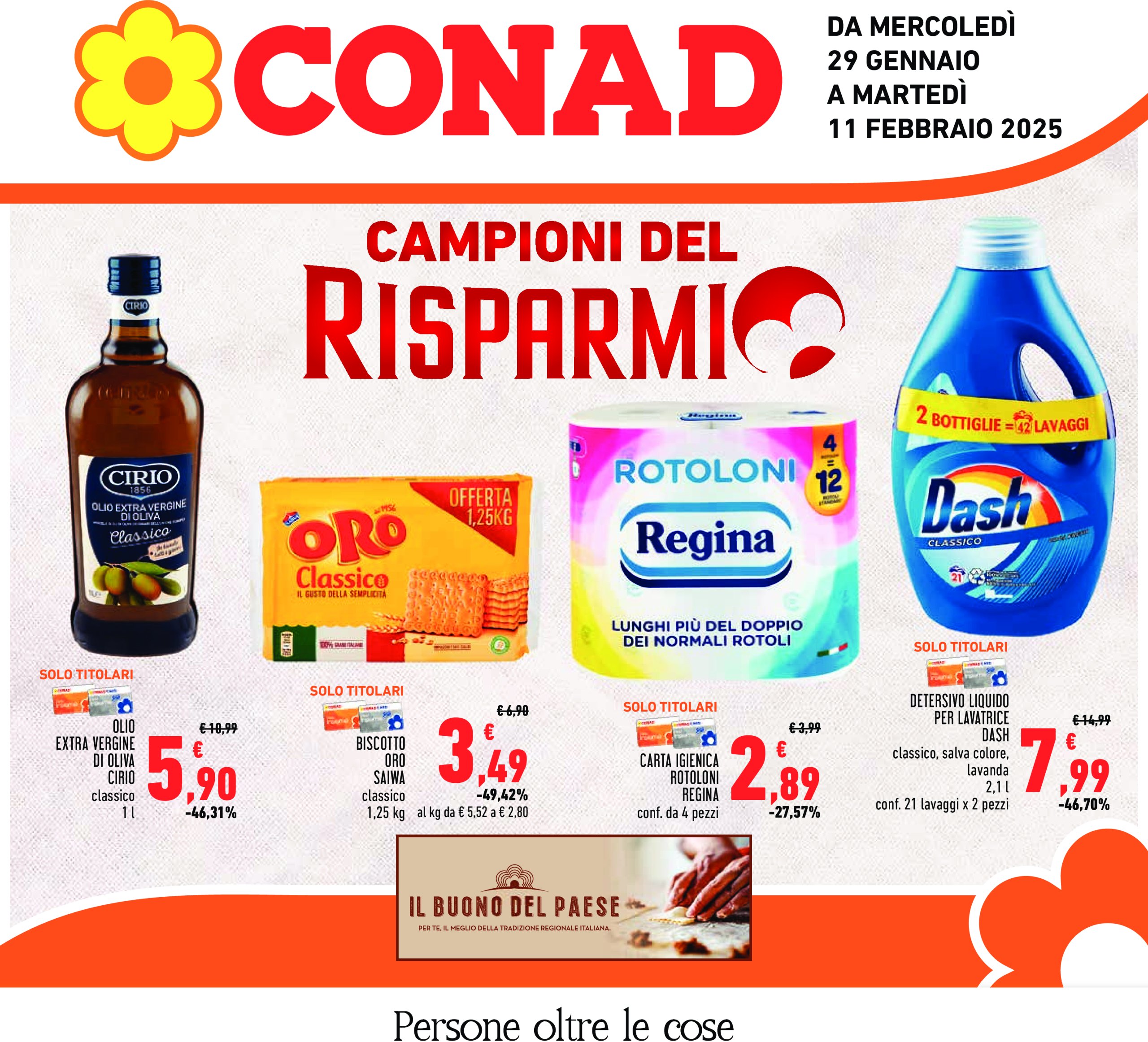 conad - Volantino Conad valido dal 29/01 al 11/02