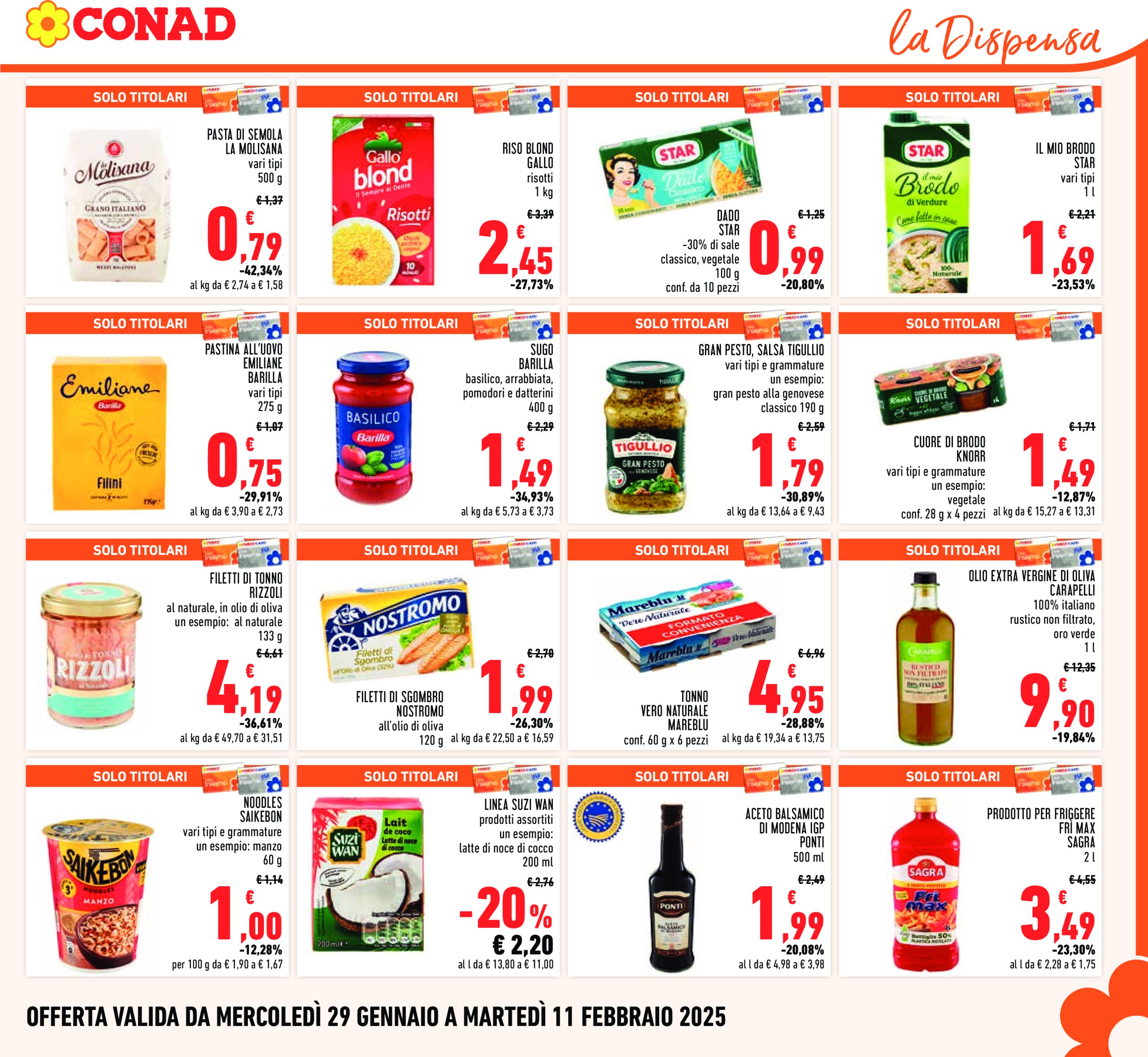 conad - Volantino Conad valido dal 29/01 al 11/02 - page: 15