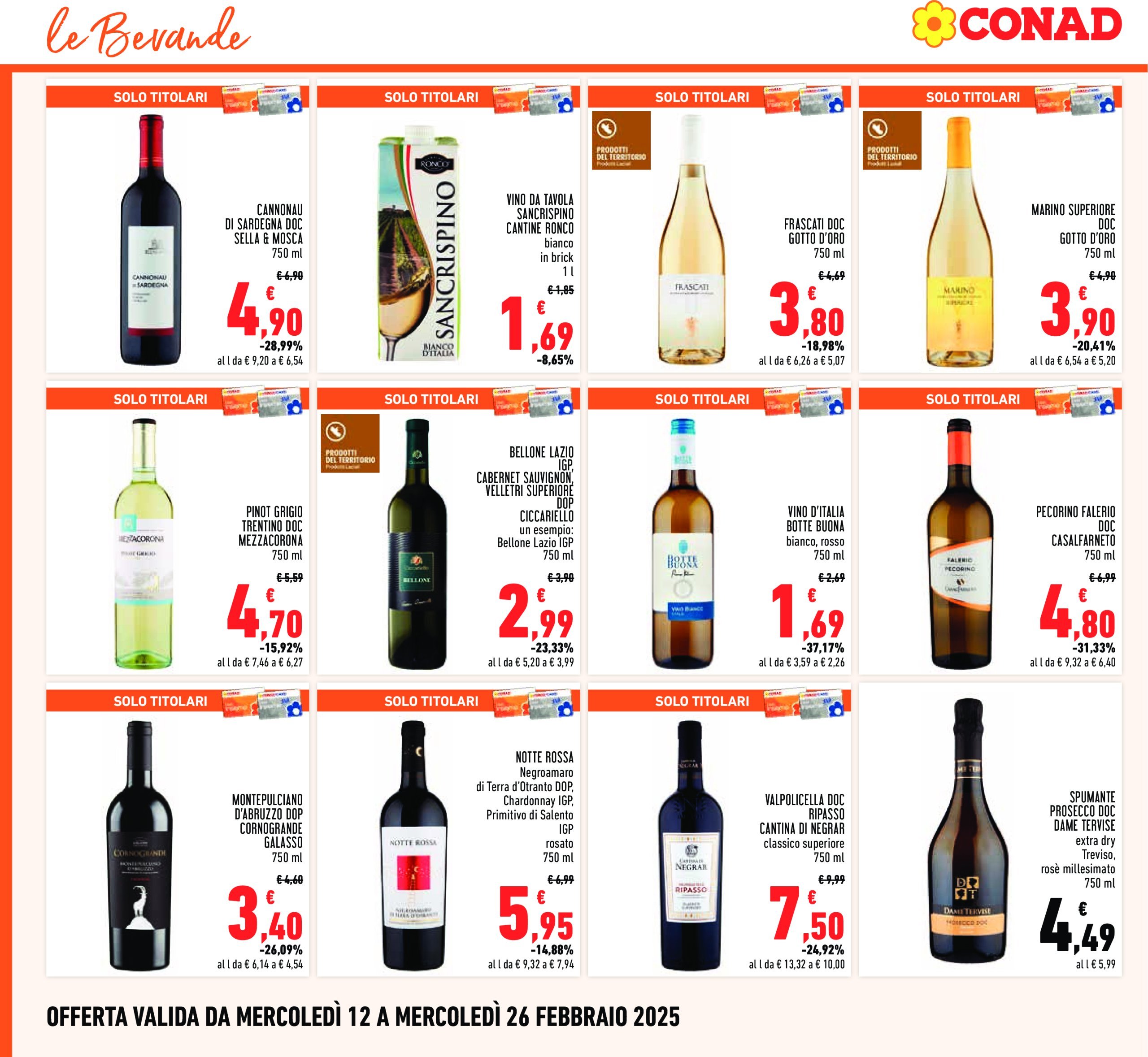 conad - Volantino Conad valido dal 12/02 al 26/02 - page: 20