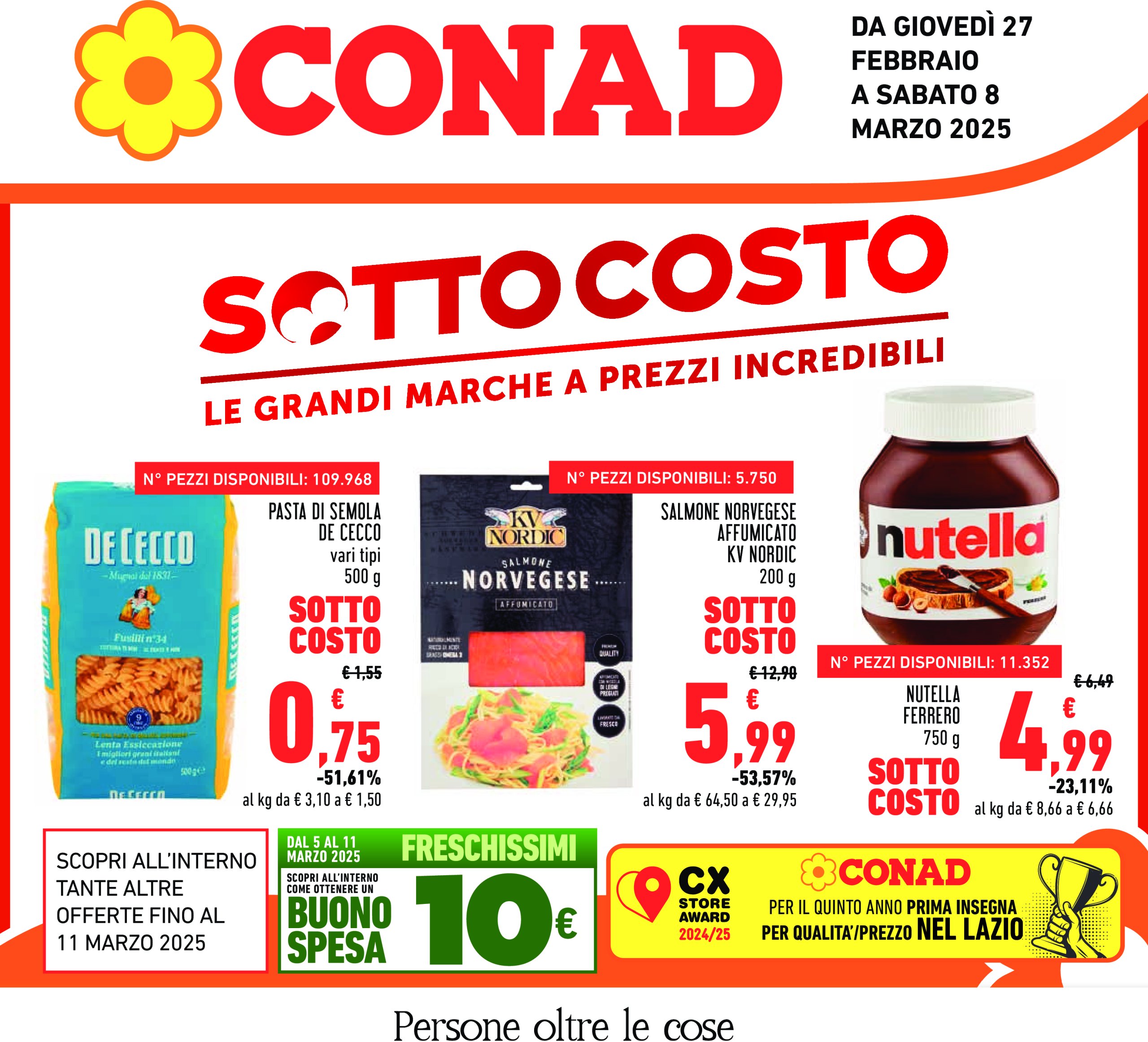 conad - Volantino Conad valido dal 27/02 al 08/03