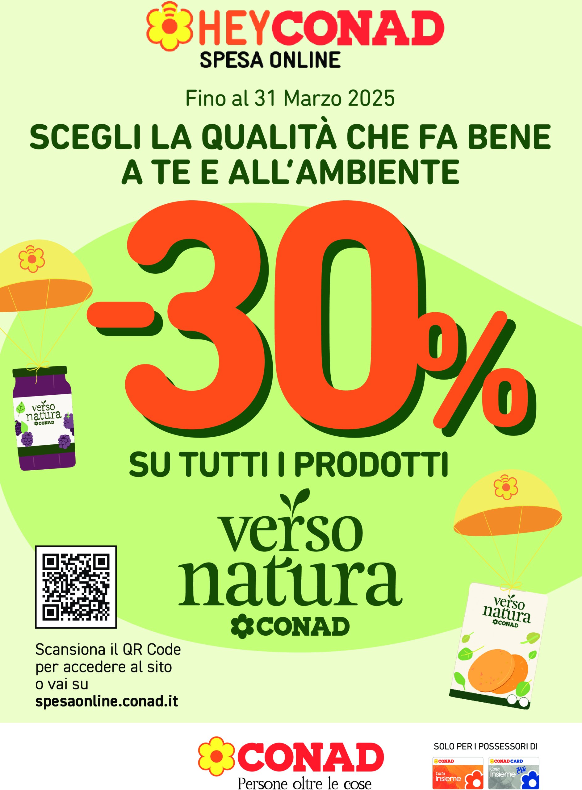 conad - Volantino Conad - Verso natura valido dal 21/03 al 31/03 - page: 1