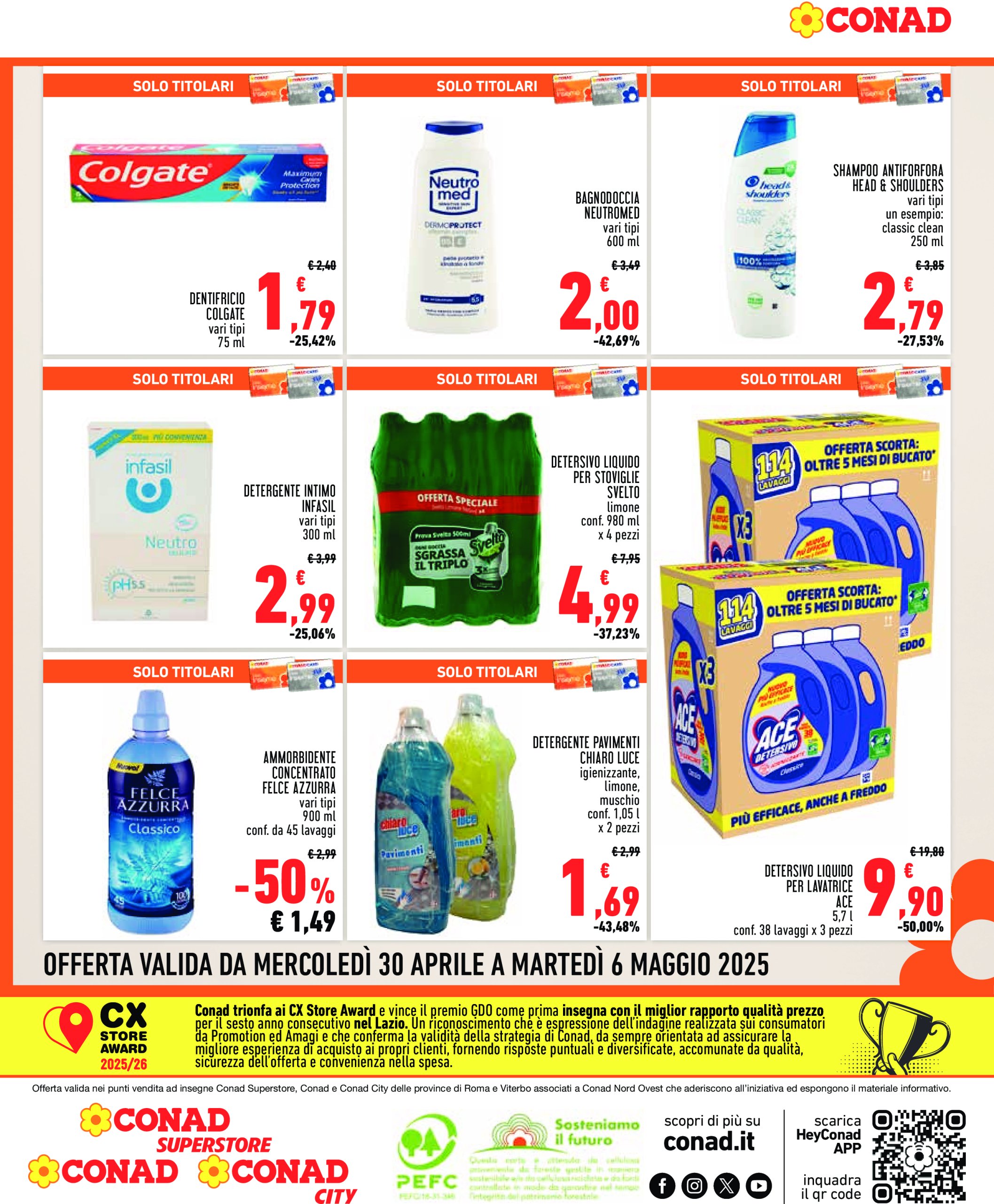 conad - Volantino Conad - Convenienza Piú valido dal 30/04 al 06/05 - page: 8
