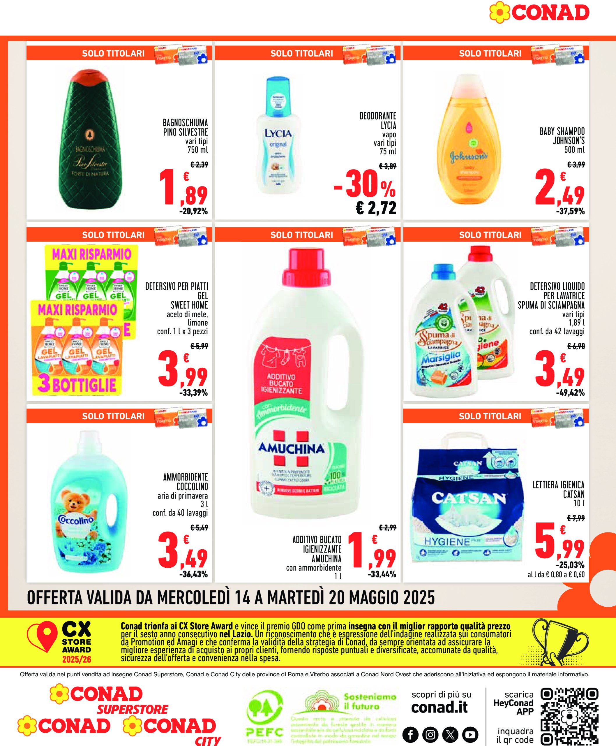 conad - Volantino Conad - Convenienza Piú valido dal 14/05 al 20/05 - page: 8