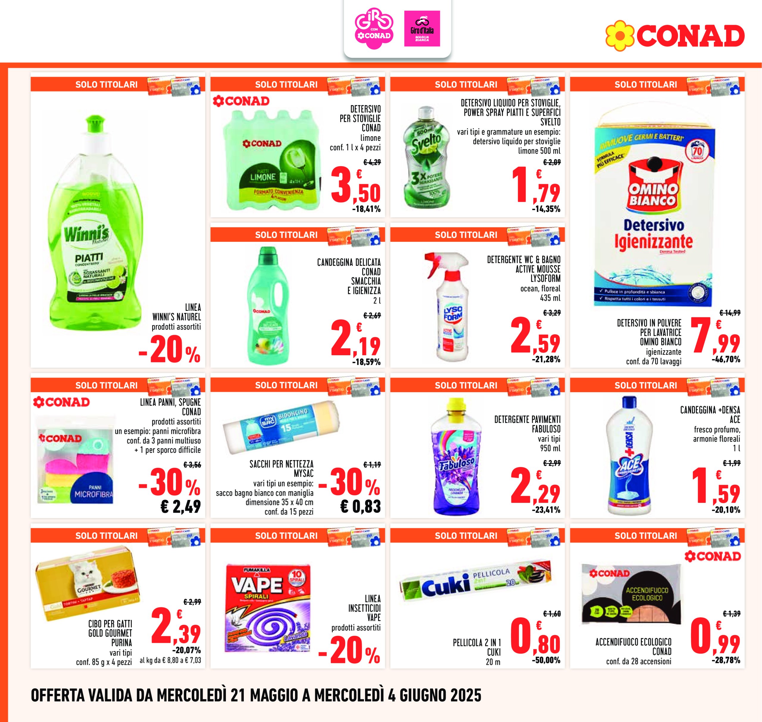 conad - Volantino Conad valido dal 21/05 al 04/06 - page: 20