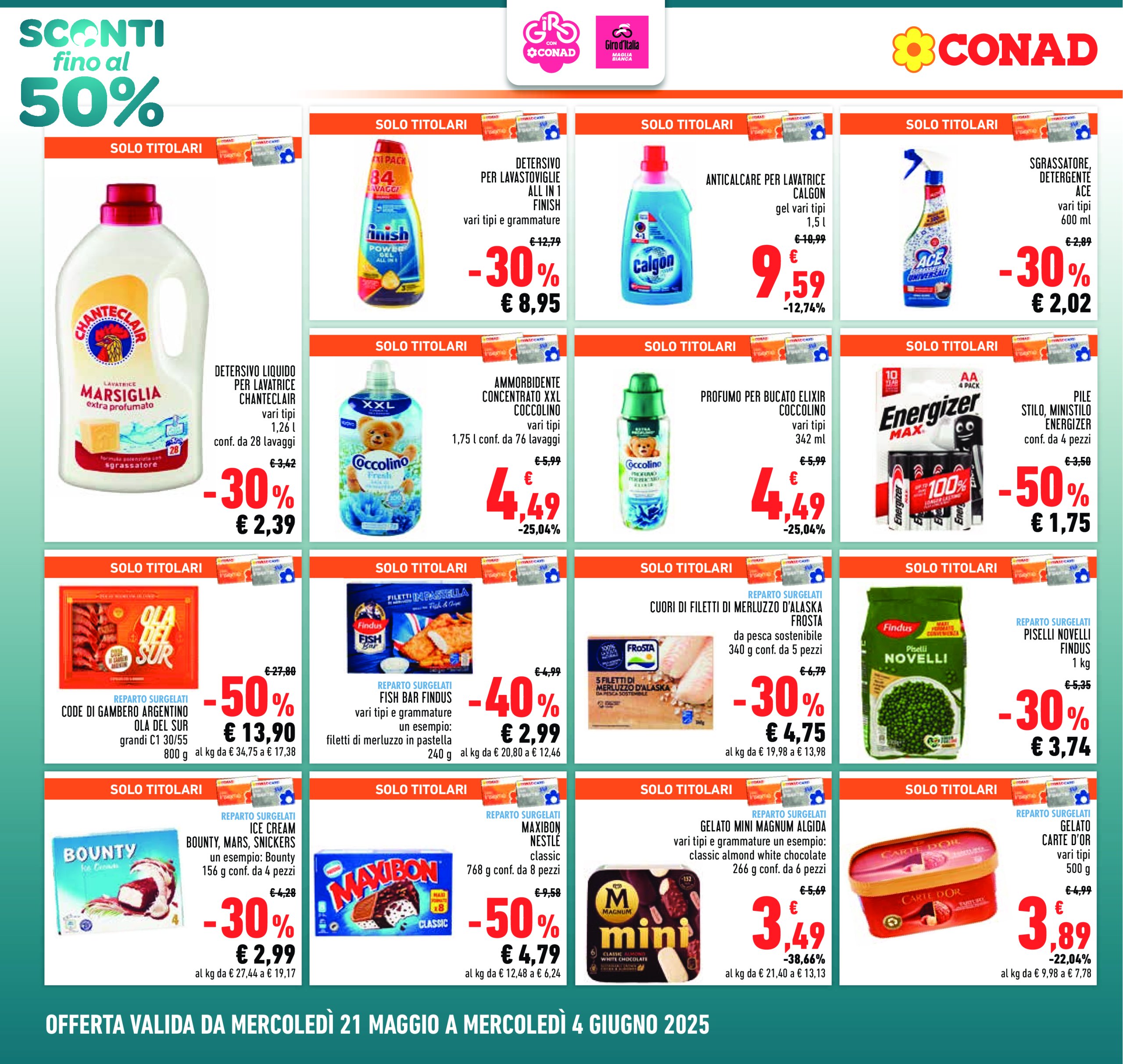 conad - Volantino Conad valido dal 21/05 al 04/06 - page: 6