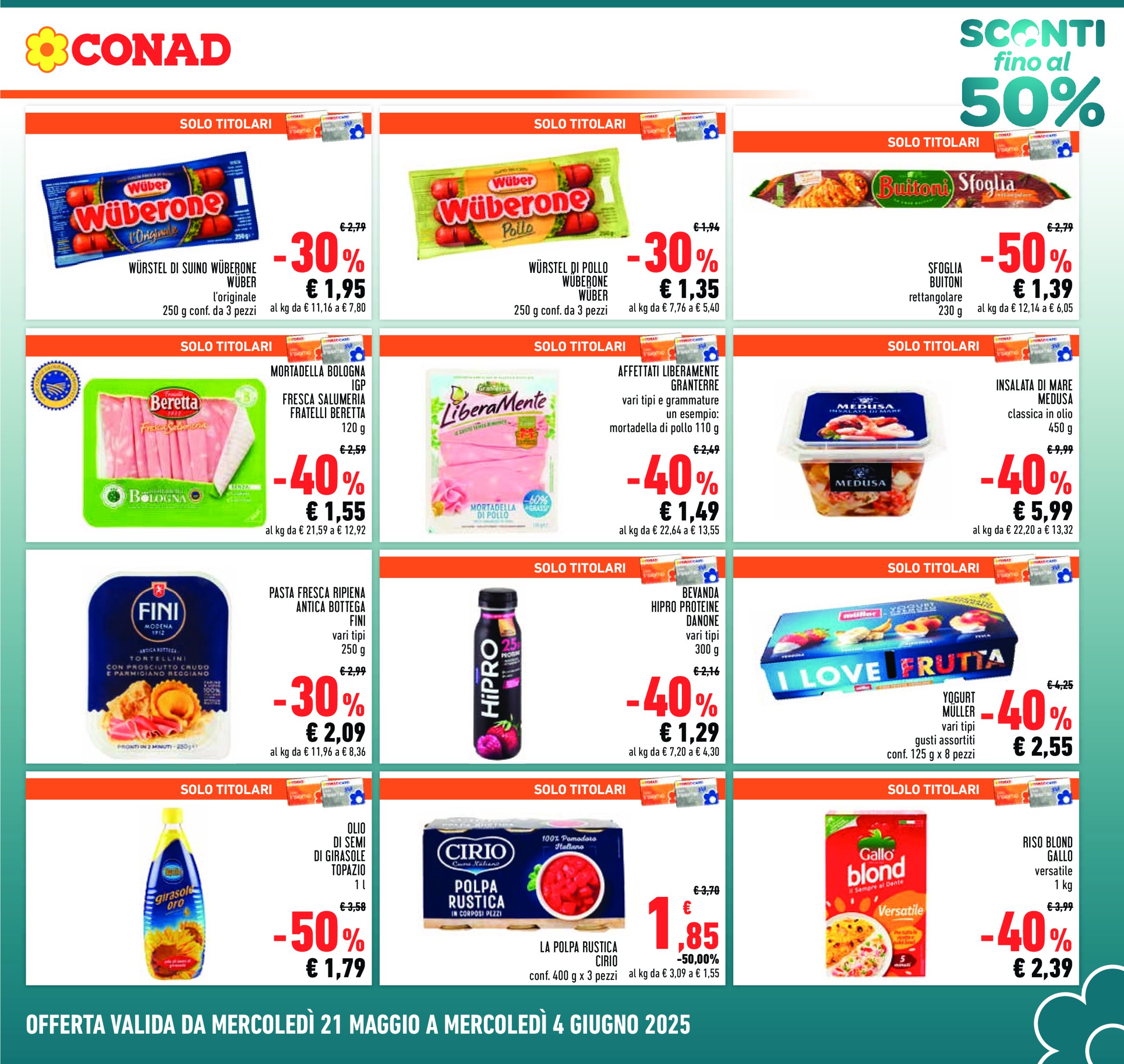conad - Volantino Conad valido dal 21/05 al 04/06 - page: 3