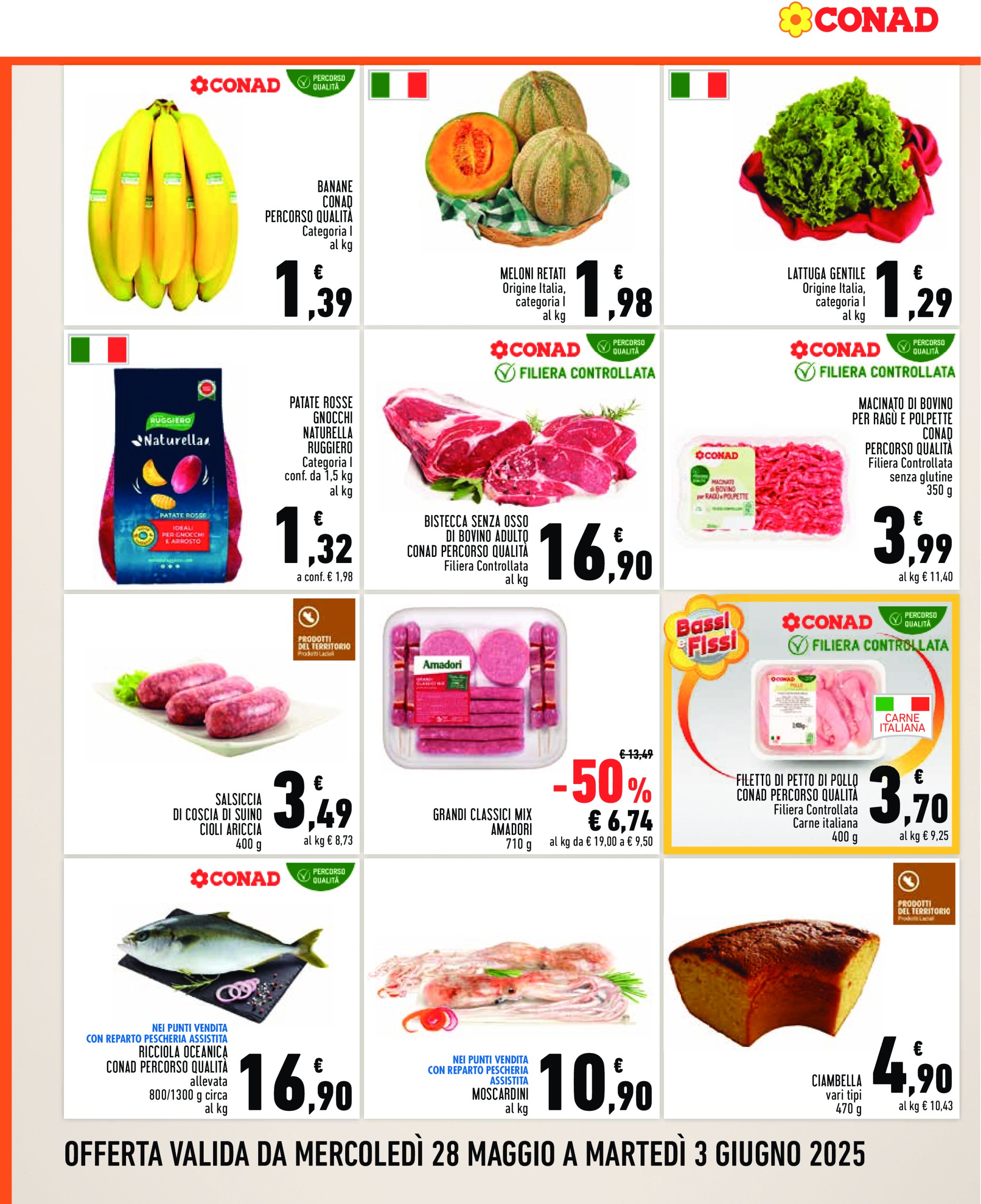 conad - Volantino Conad - Convenienza Piú valido dal 28/05 al 03/06 - page: 2
