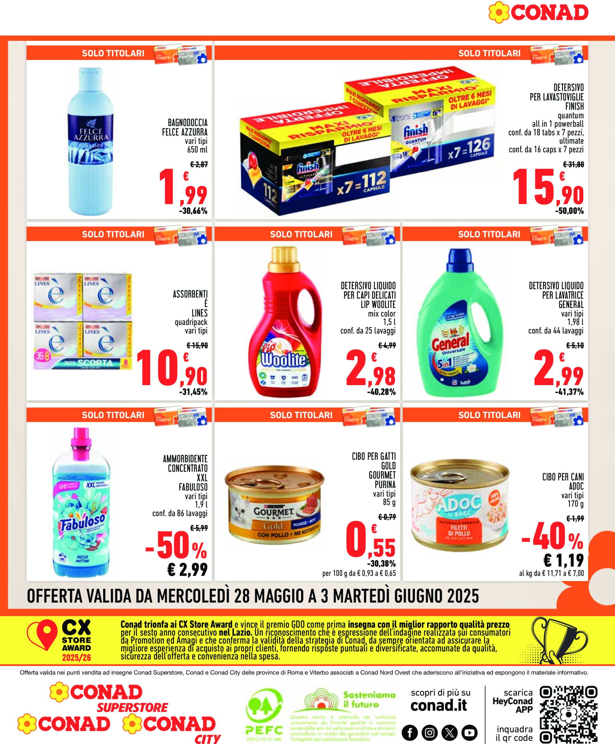 conad - Volantino Conad - Convenienza Piú valido dal 28/05 al 03/06 - page: 8