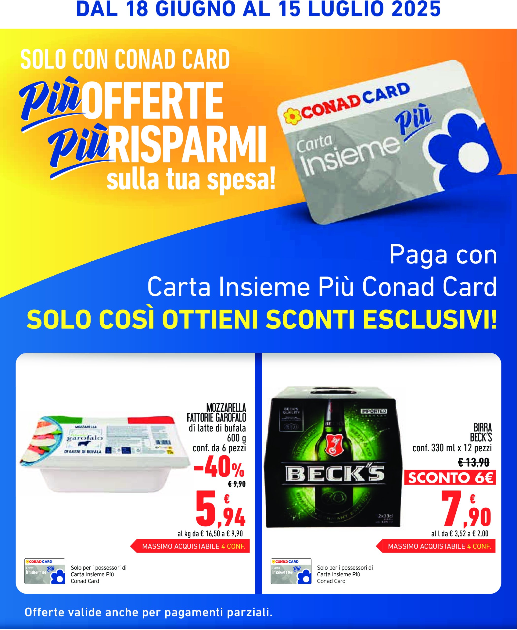 conad - Volantino Conad - miPremio valido dal 18/06 al 15/07 - page: 2