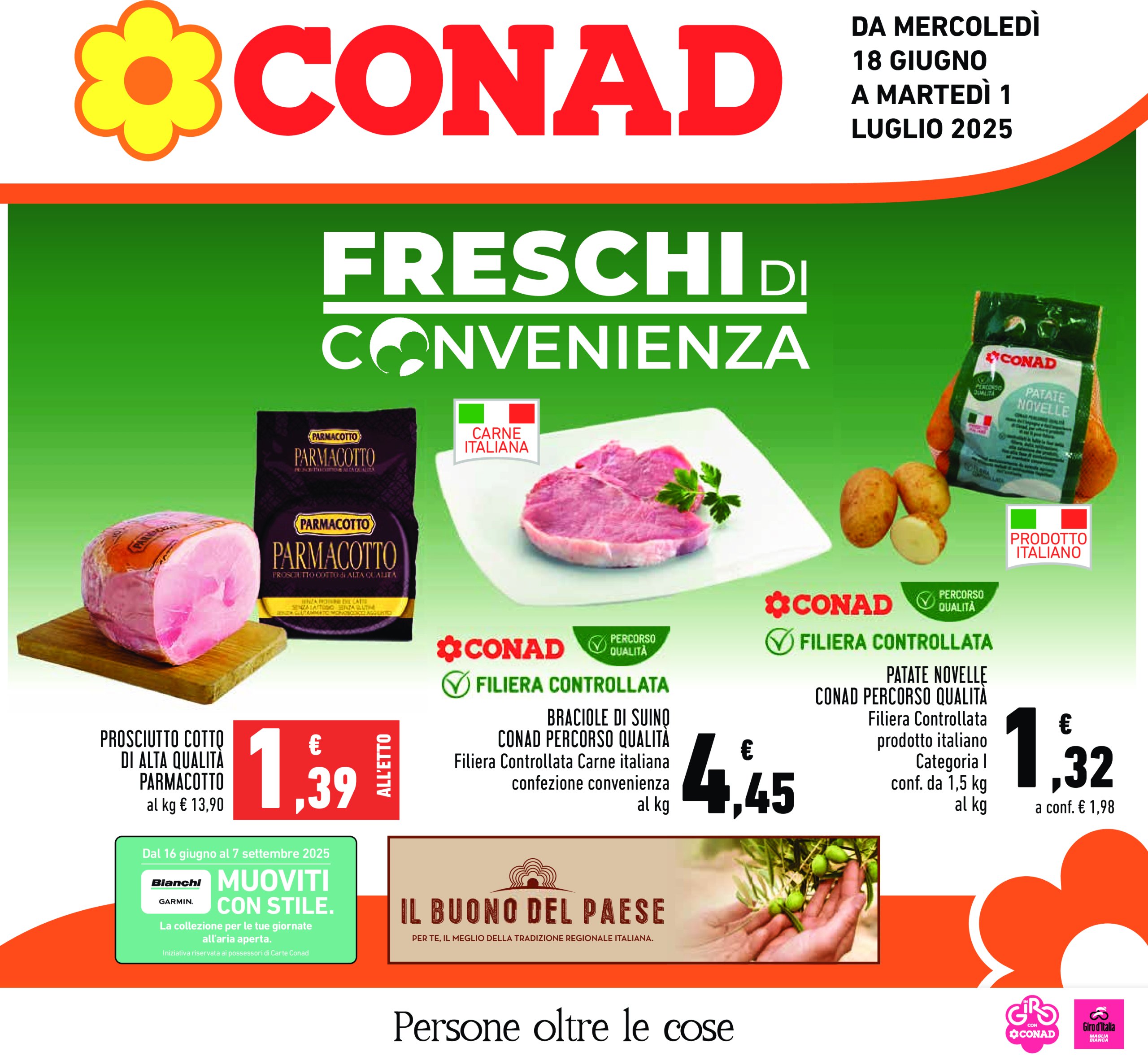 conad - Volantino Conad valido dal 18/06 al 01/07 - page: 1