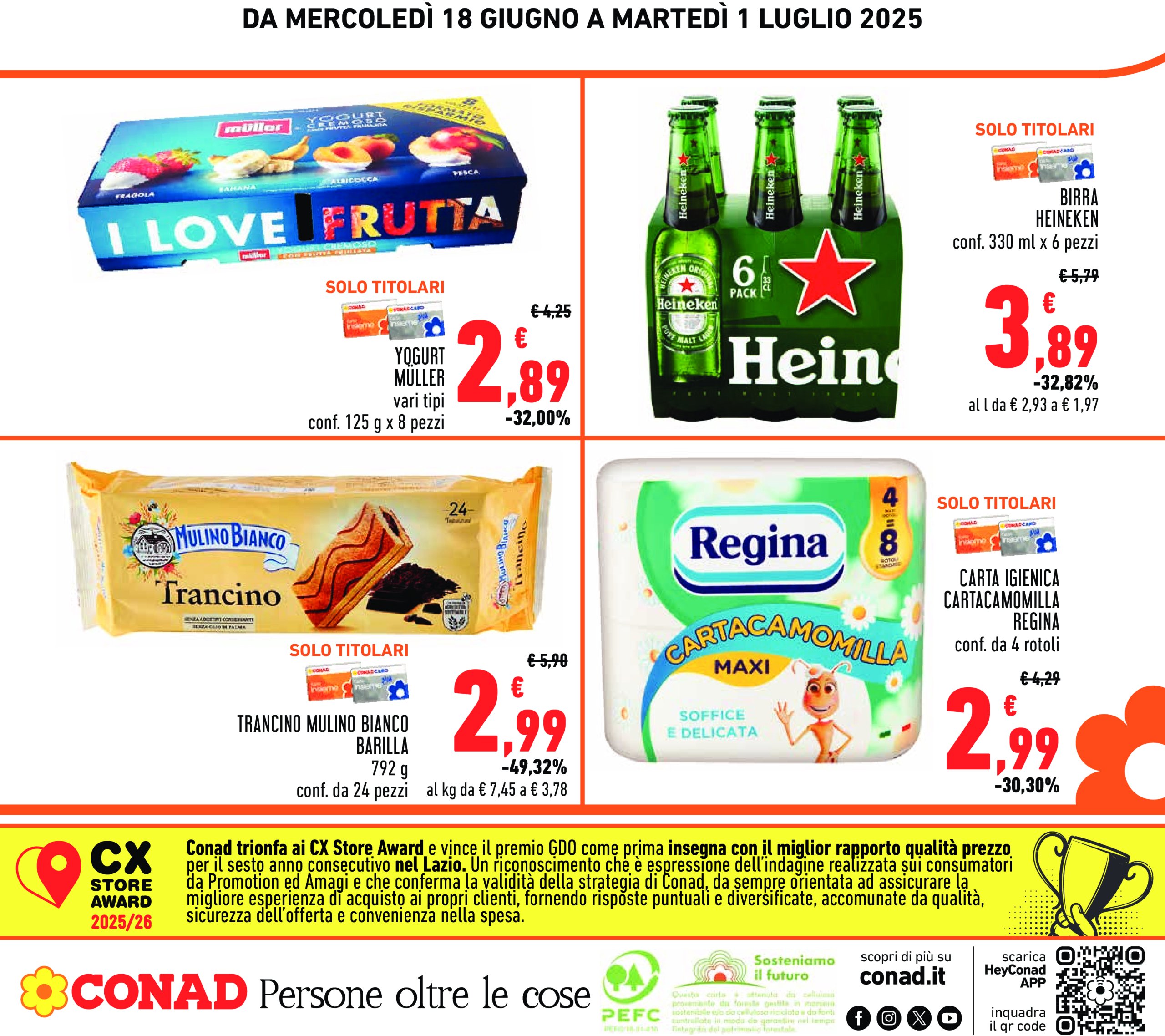 conad - Volantino Conad valido dal 18/06 al 01/07 - page: 28