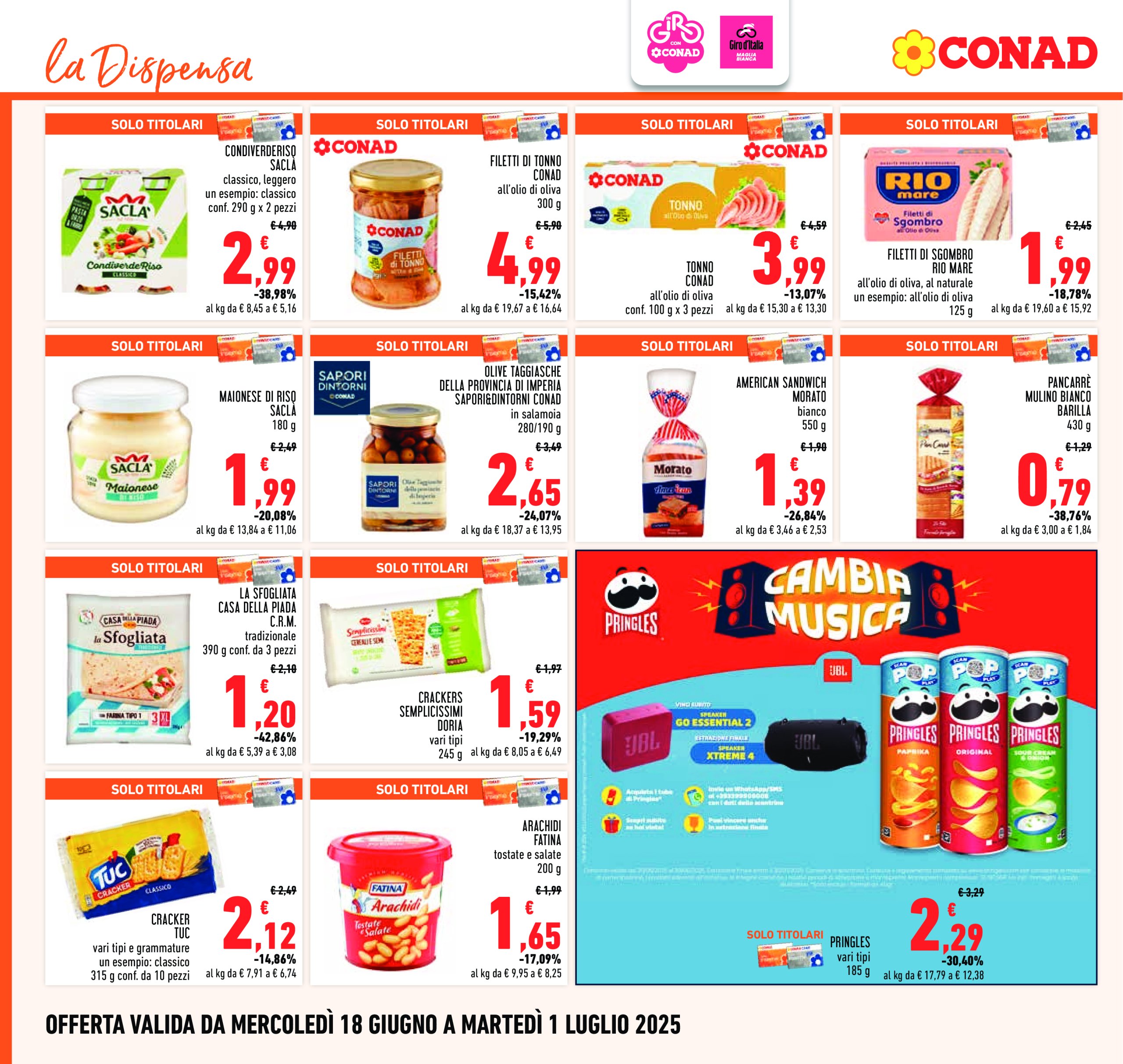 conad - Volantino Conad valido dal 18/06 al 01/07 - page: 18
