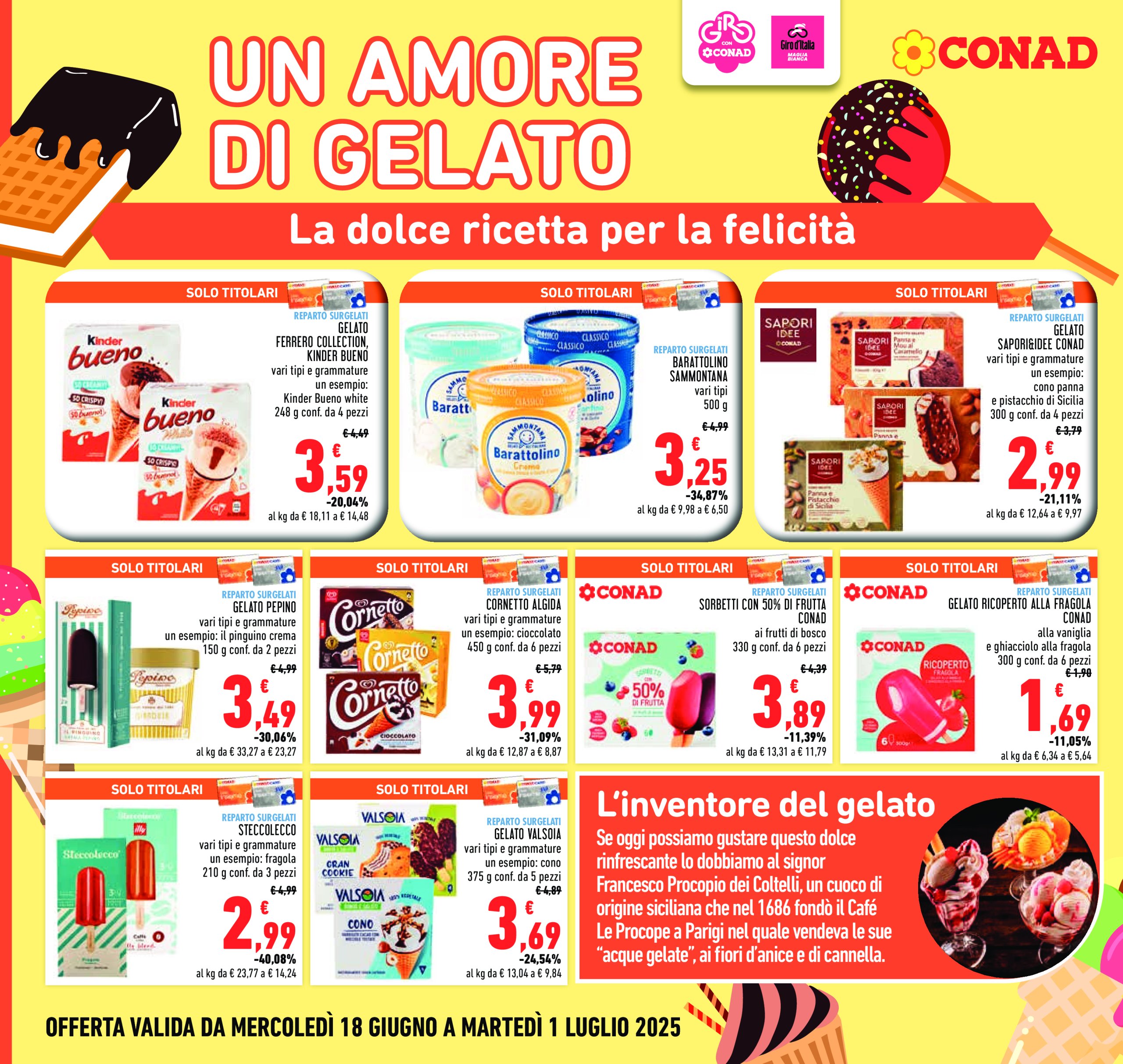 conad - Volantino Conad valido dal 18/06 al 01/07 - page: 14