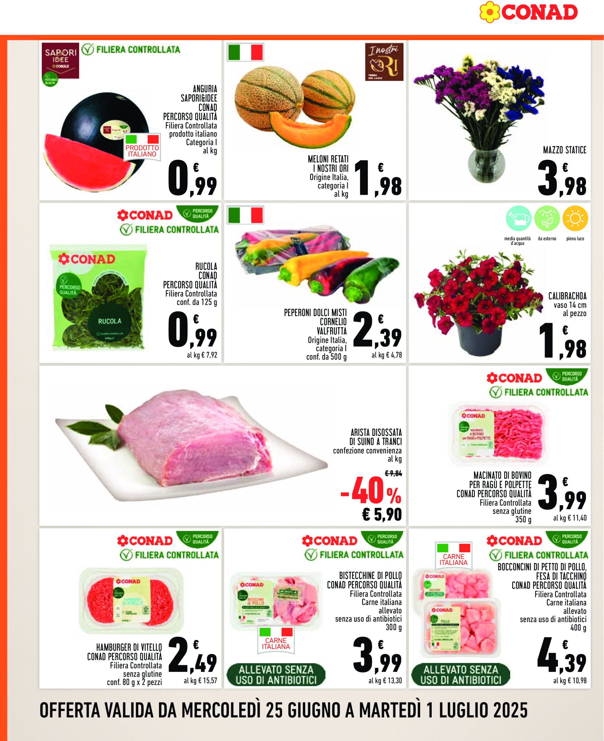 conad - Volantino Conad - Convenienza Piú valido dal 25/06 al 01/07 - page: 2