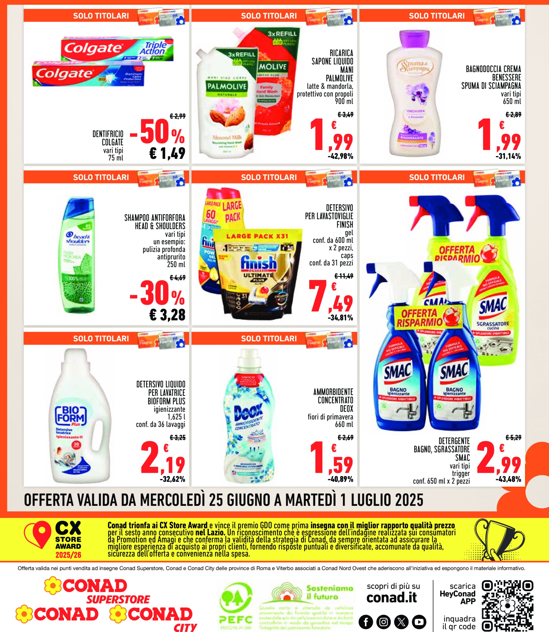 conad - Volantino Conad - Convenienza Piú valido dal 25/06 al 01/07 - page: 8