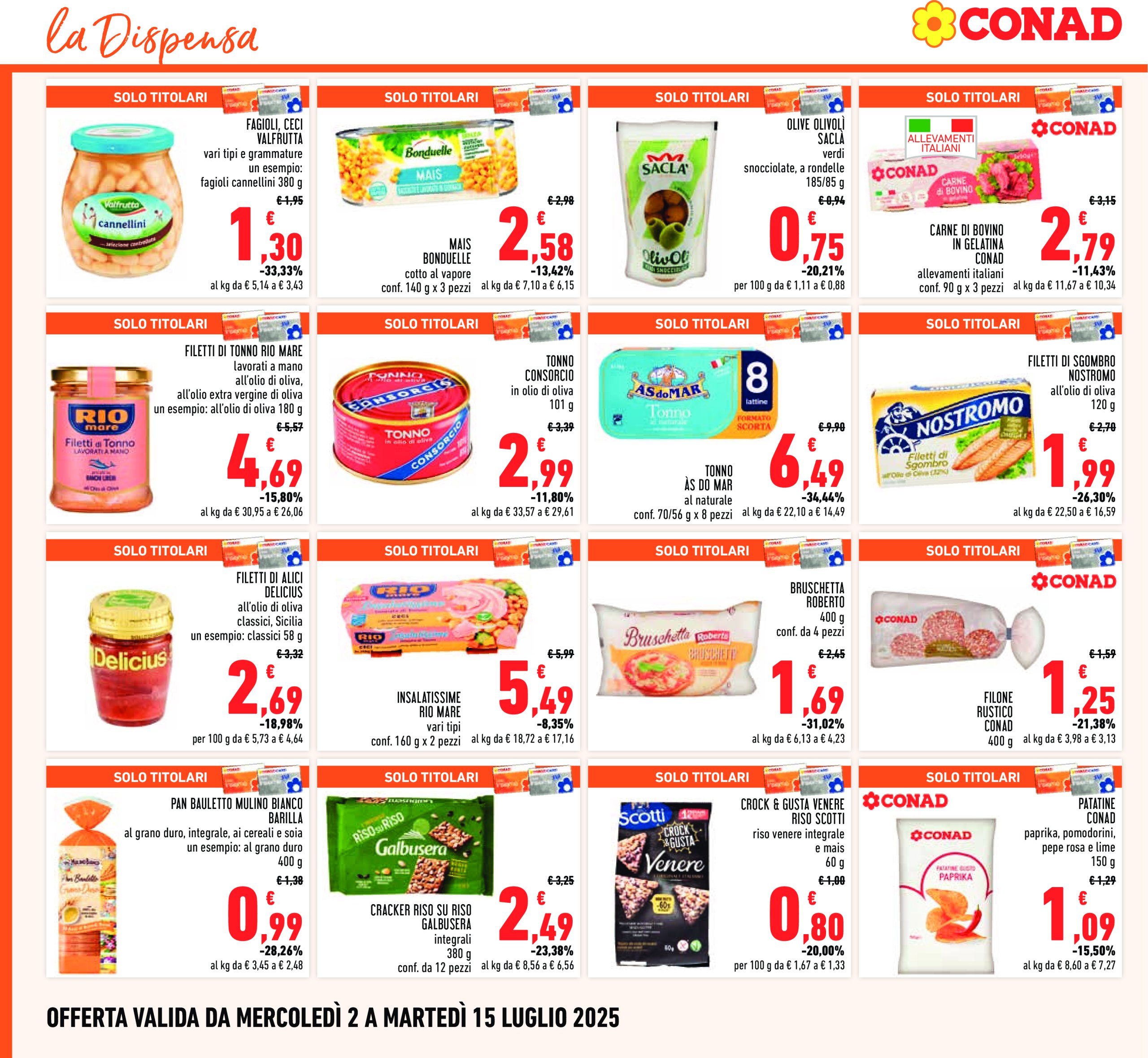 conad - Volantino Conad valido dal 02/07 al 15/07 - page: 20