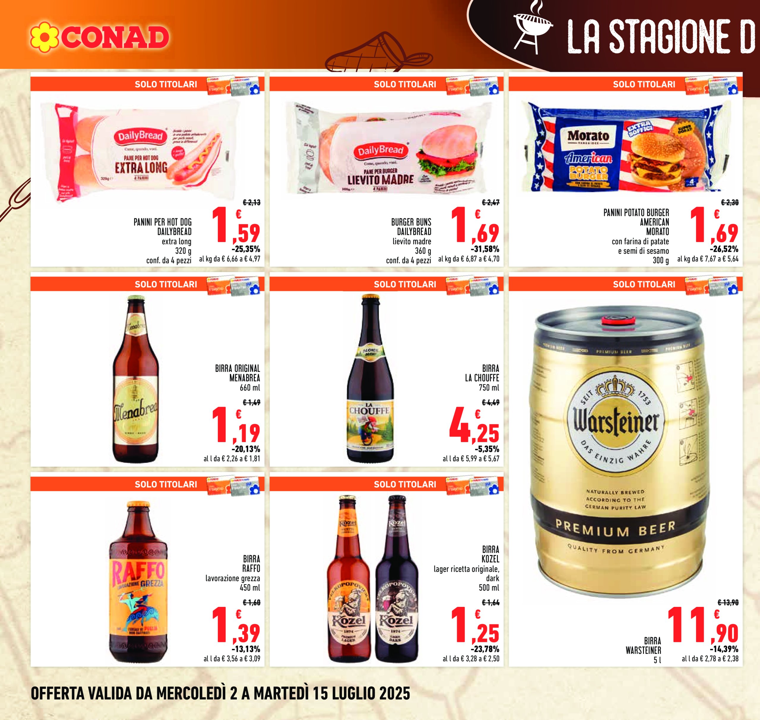 conad - Volantino Conad valido dal 02/07 al 15/07 - page: 6