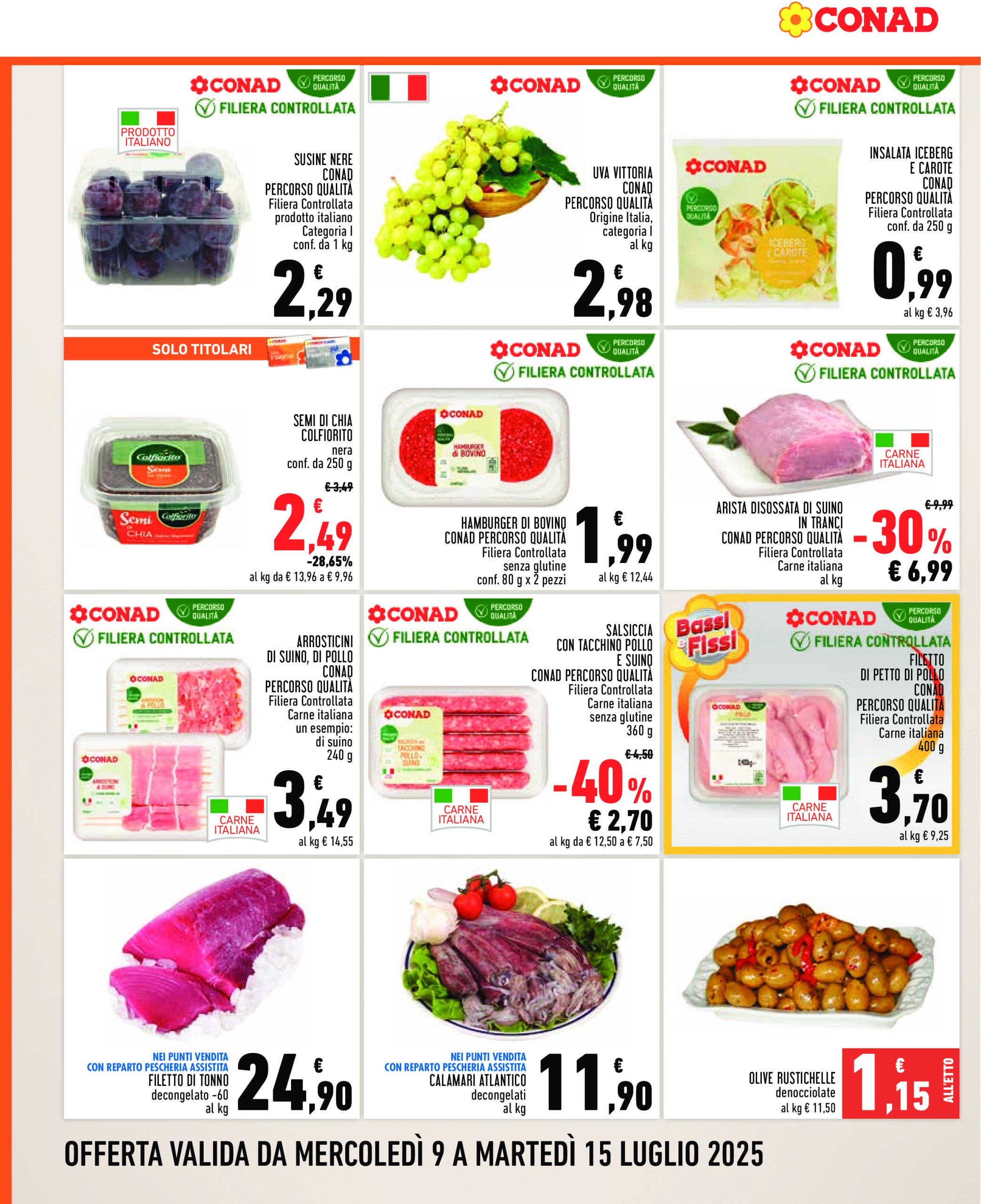 conad - Volantino Conad - Convenienza Piú valido dal 09/07 al 15/07 - page: 2