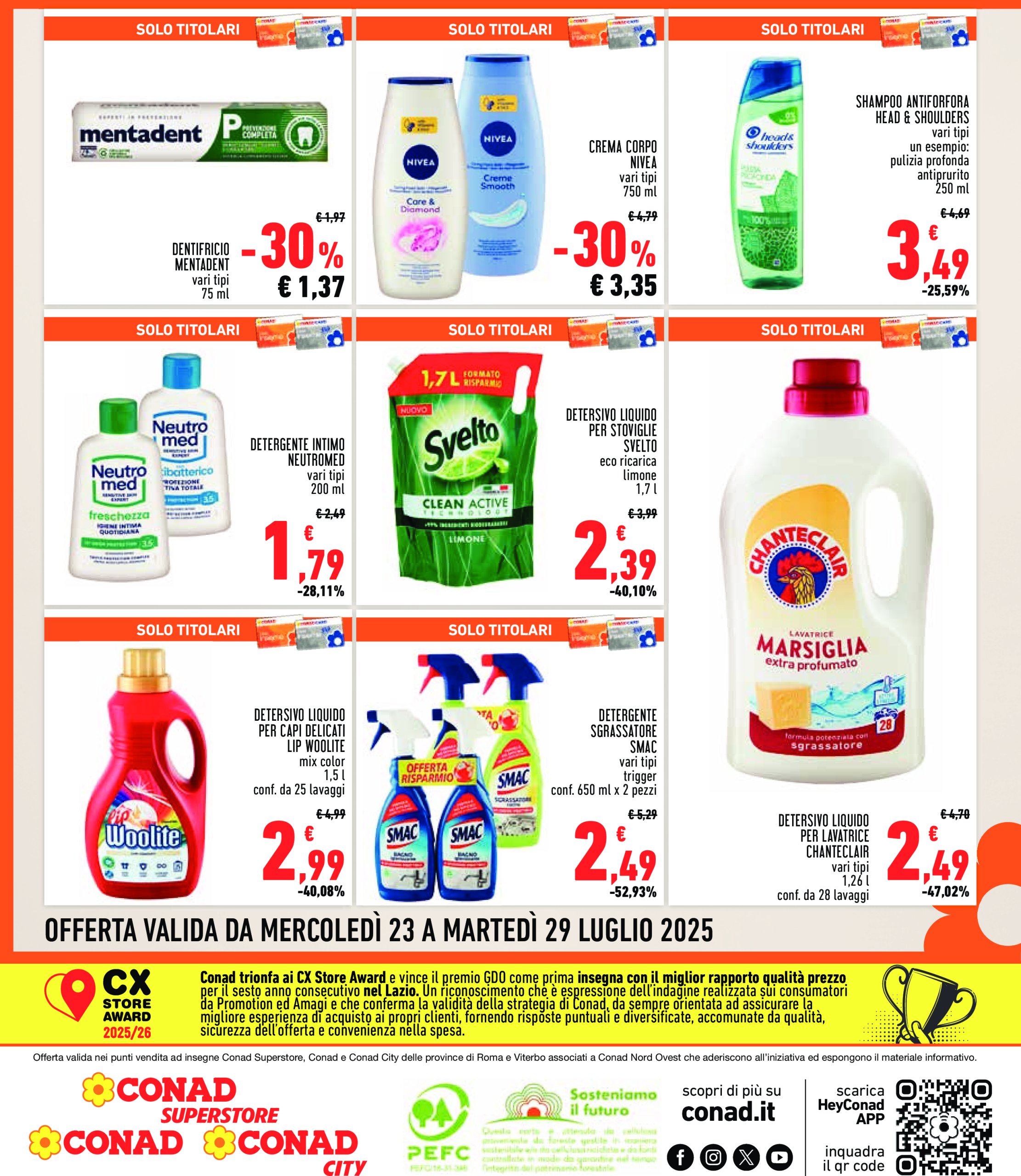 conad - Volantino Conad - Convenienza Piú valido dal 23/07 al 29/07 - page: 8