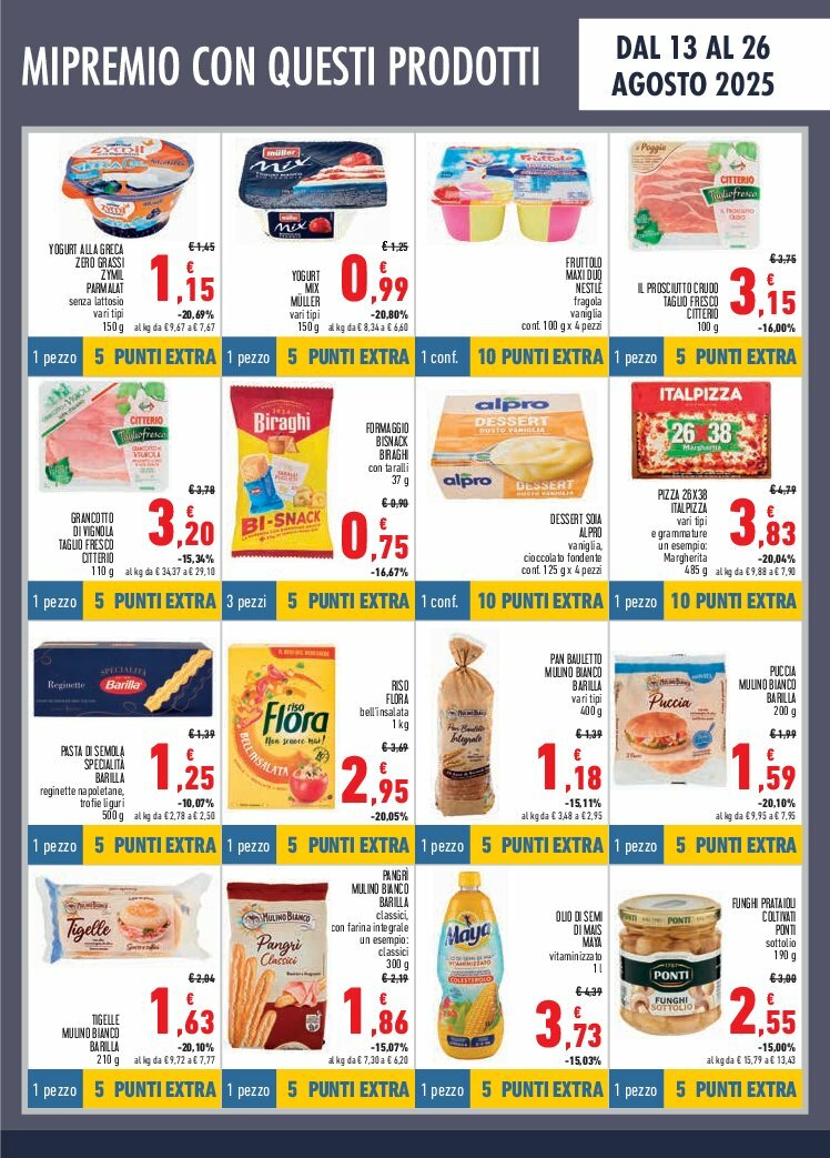 conad - Volantino Conad - miPremio valido dal 13/08 al 09/09 - page: 5