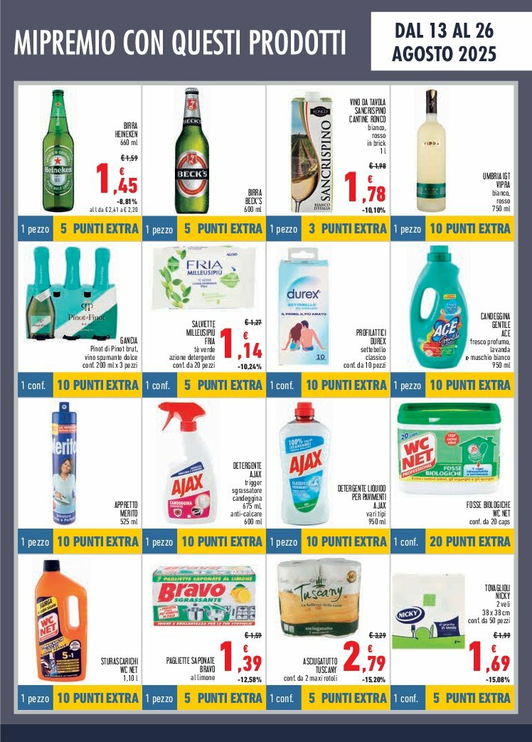 conad - Volantino Conad - miPremio valido dal 13/08 al 09/09 - page: 7