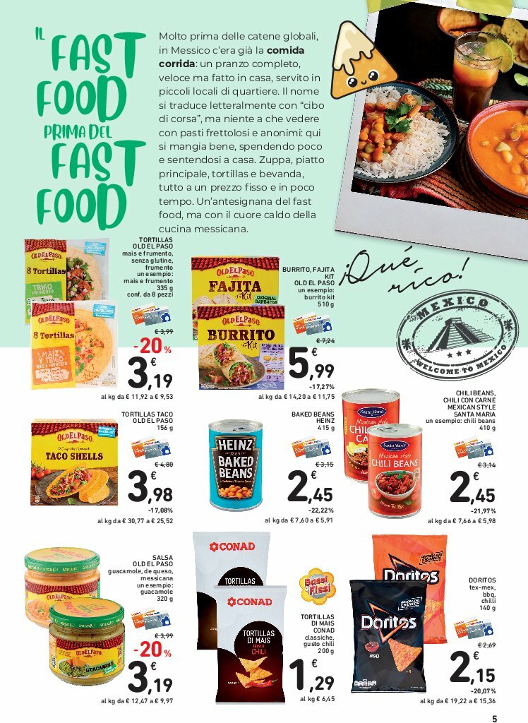 conad - Volantino Conad - Gusto senza confini valido dal 08/08 al 21/08 - page: 5