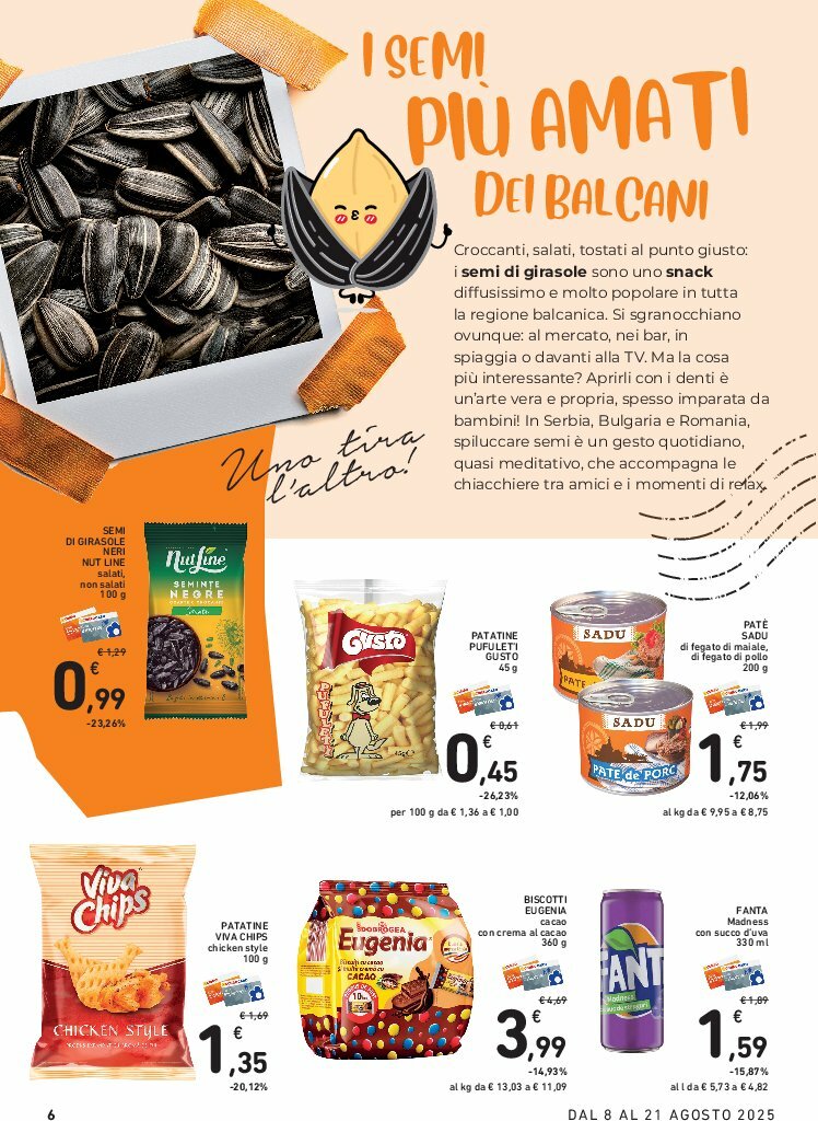 conad - Volantino Conad - Gusto senza confini valido dal 08/08 al 21/08 - page: 6