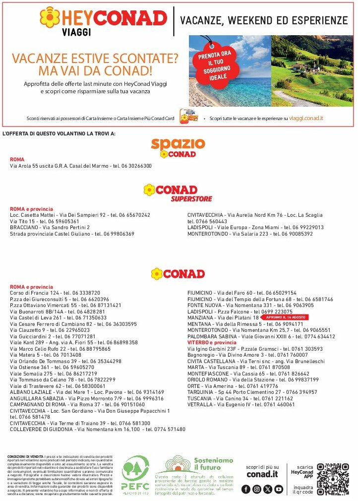 conad - Volantino Conad - Gusto senza confini valido dal 08/08 al 21/08 - page: 8