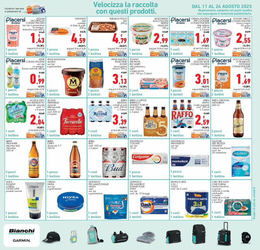 conad - Volantino Conad valido dal 13/08 al 26/08 - page: 22